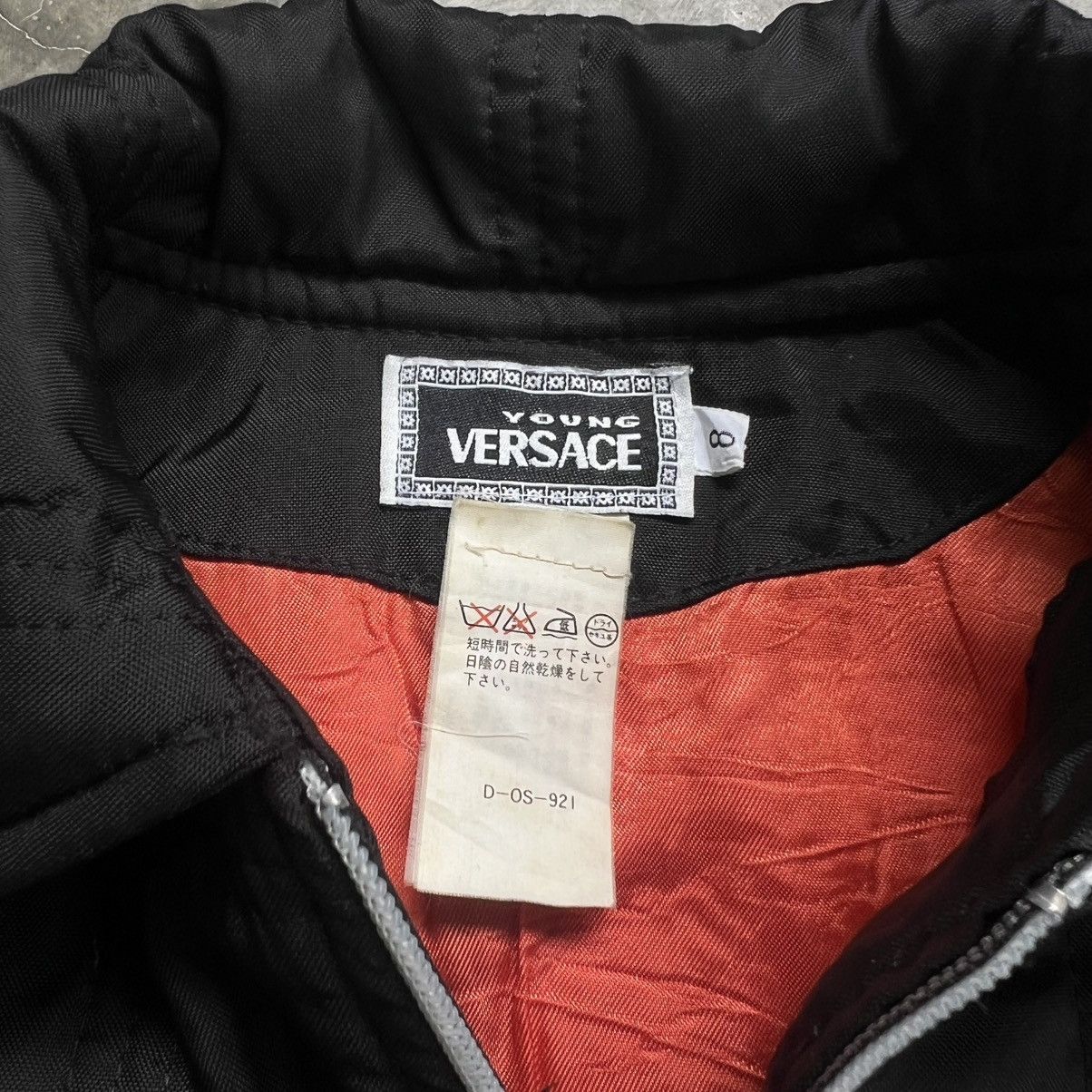 Versace Vintage 90s Versace Young 4 Pocket Zip Jacket Size US XS / EU 42 / 0 - 7 Thumbnail