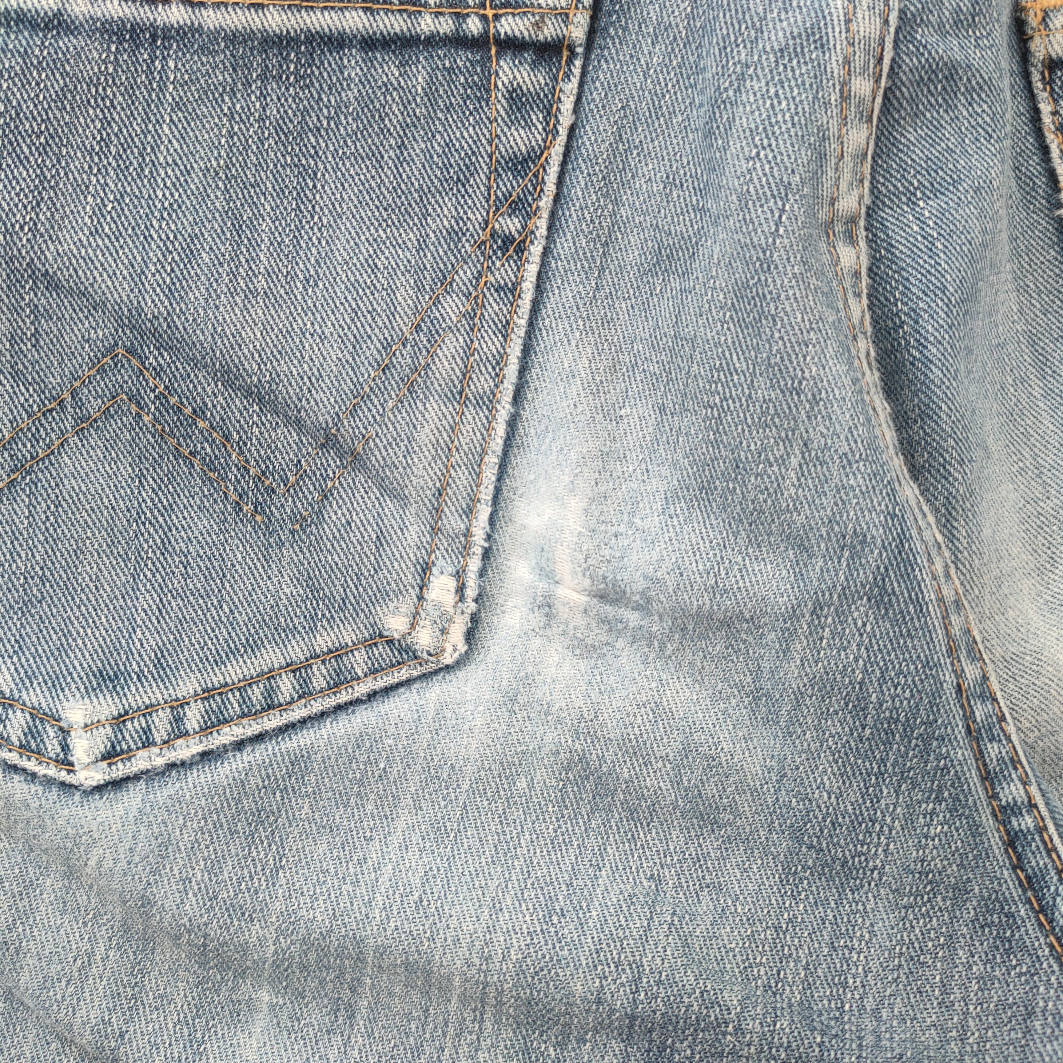 Edwin W33 VINTAGE EDWIN 403 FADED BLUE JEANS DENIM PANTS Size US 33 - 11 Thumbnail