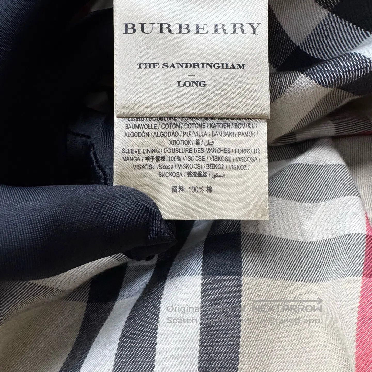 Burberry Burberry Double Crown Sandringham Double-Breasted Check Li Size US L / EU 52-54 / 3 - 6 Thumbnail