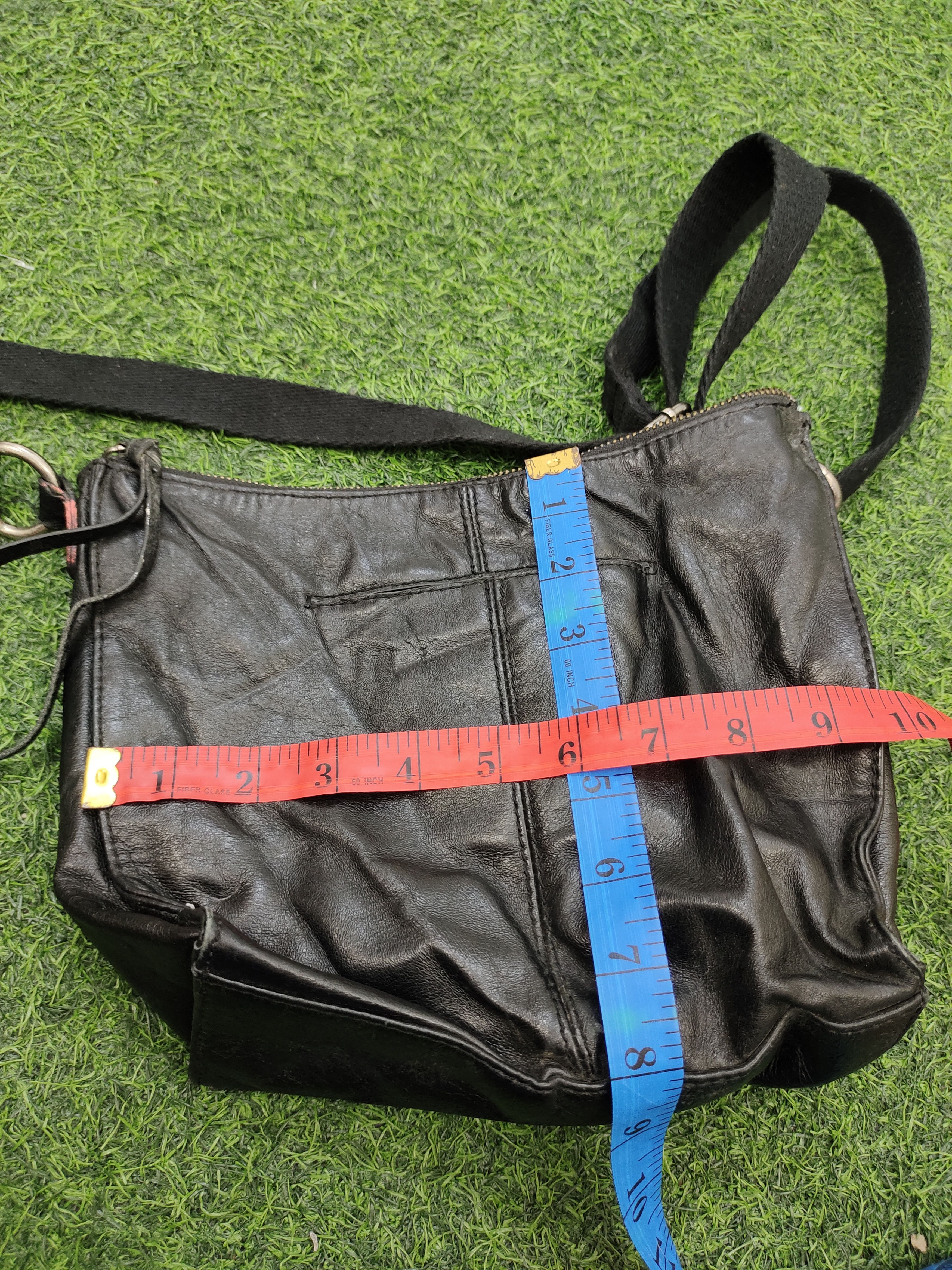 Hysteric Glamour Vintage The Sak Japan Studded Patina Leather Shoulder Bag Size ONE SIZE - 16 Thumbnail