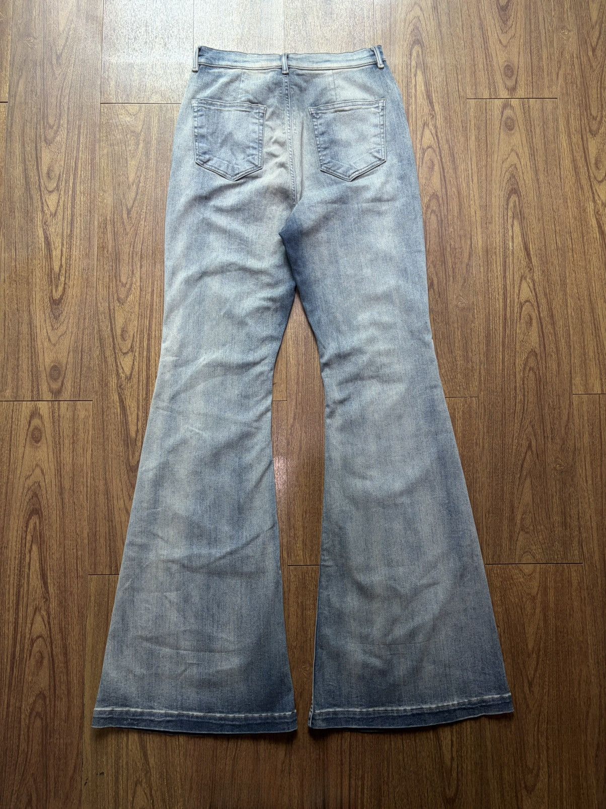 Rick Owens Drkshdw FREE TAX! Rick Owens Bolan Bootcut Sky Jeans Size US 32 / EU 48 - 4 Thumbnail