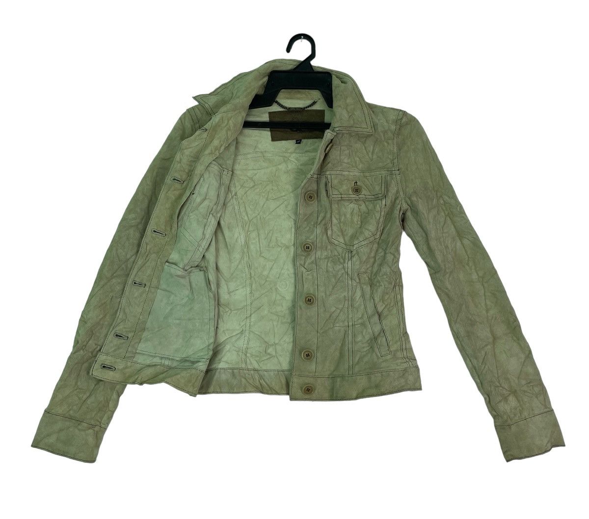 Dolce & Gabbana Rare Dolce & Gabbana type 3 trucker leather jacket Size XS / US 0-2 / IT 36-38 - 3 Thumbnail