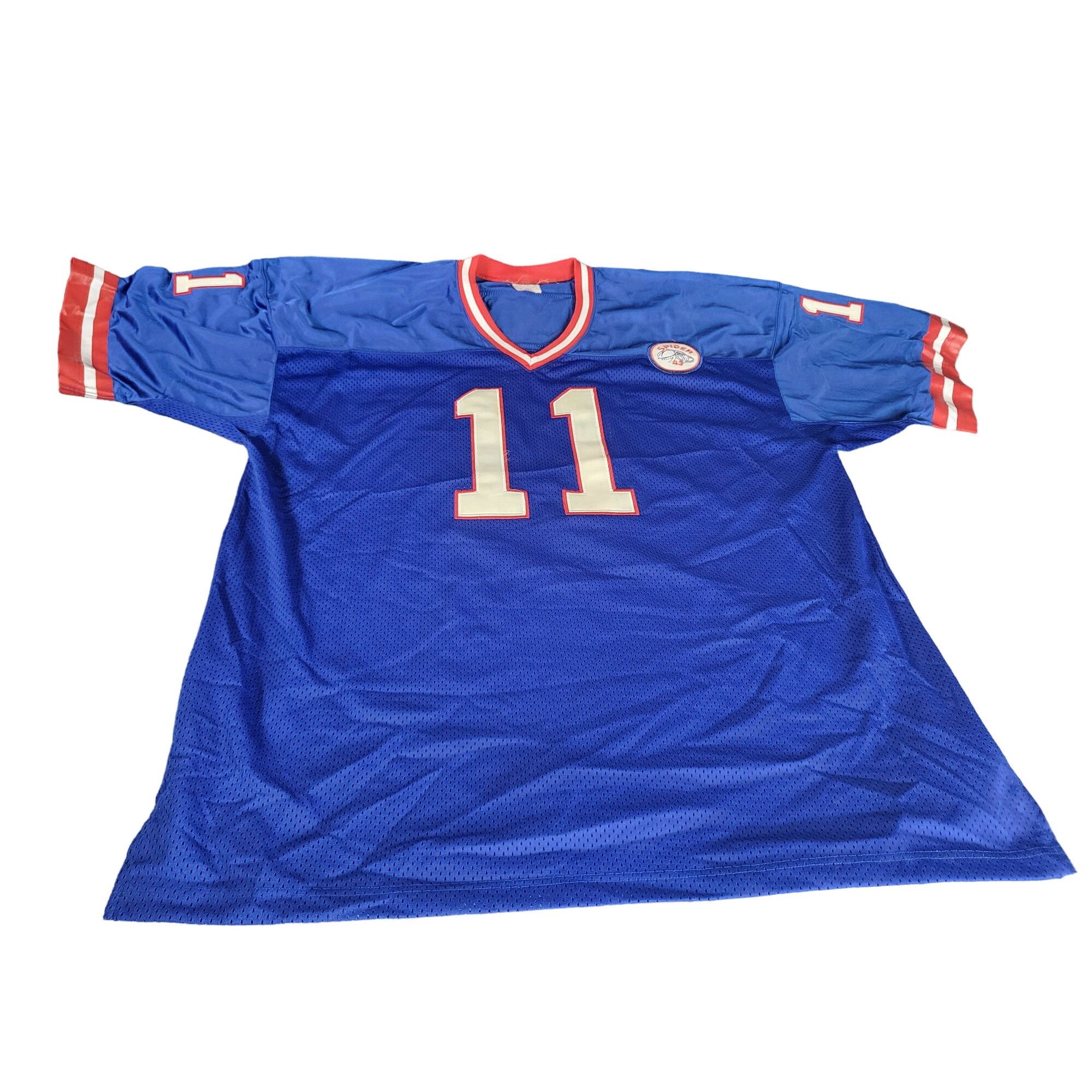 Vintage Vintage New York Giants Simms 11 Jersey Men Sz 56 Blue Spide Size US XXL / EU 58 / 5 - 1 Thumbnail