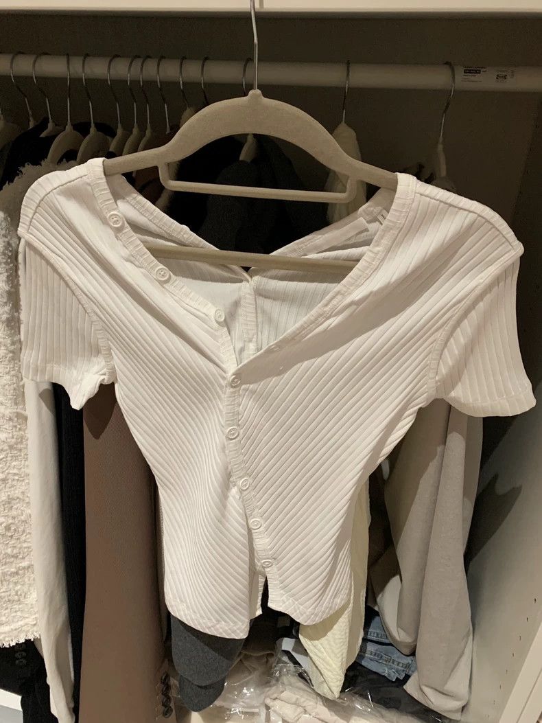 Helmut Lang HELMUT LANG Short sleeves white T Size S / US 4 / IT 40 - 1 Thumbnail