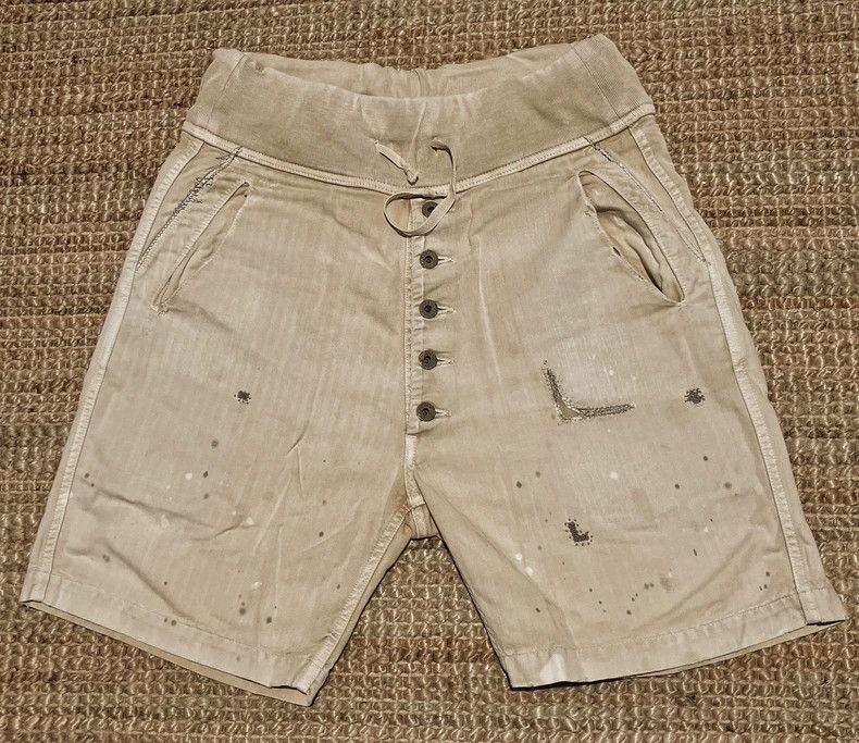 Kapital Kapital Boro Destruction Style Shorts Size US 27 - 1 Thumbnail