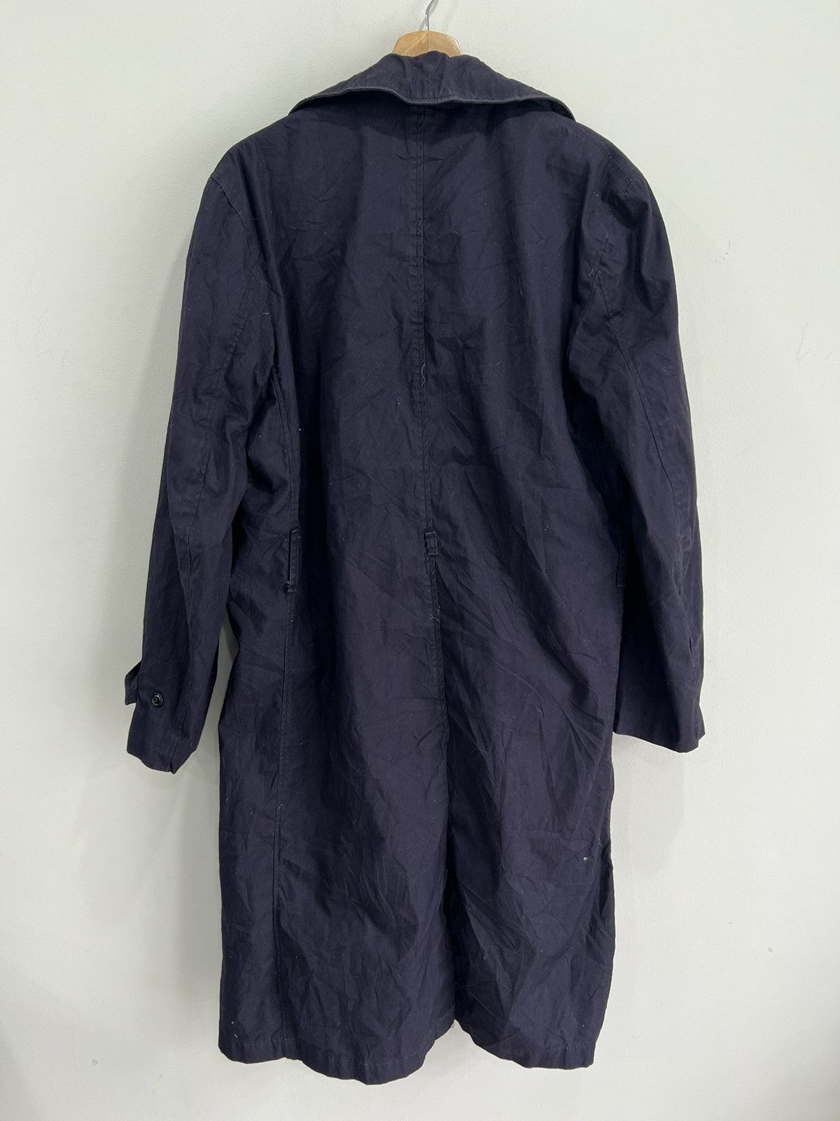Vintage Vintage US Navy Trench Jacket 1960s 50s Usn coat naval Size US L / EU 52-54 / 3 - 2 Thumbnail