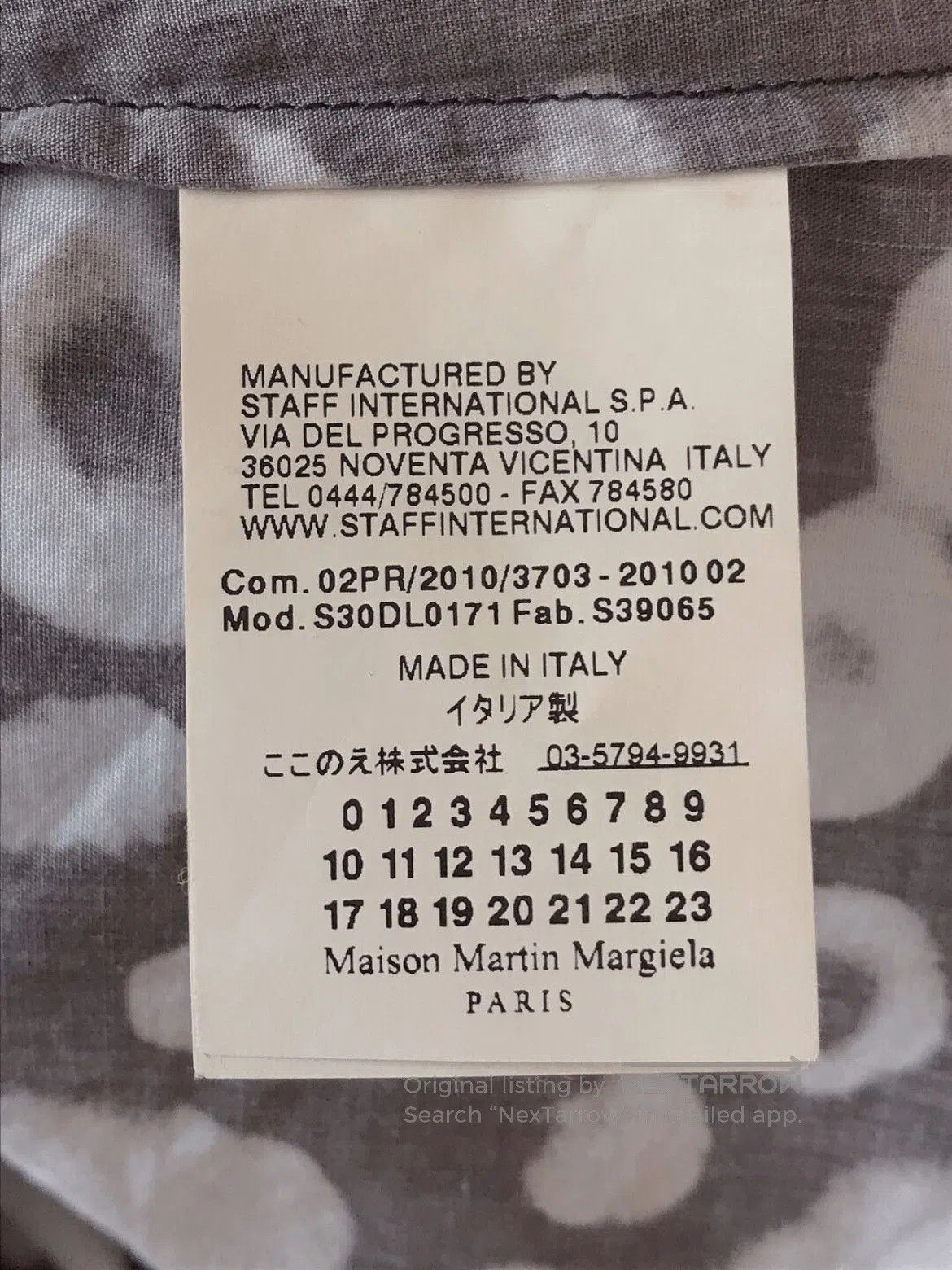 Maison Margiela Sz 48 Maison Martin Margiela 10AW Runway 3MM Shirt. Size US M / EU 48-50 / 2 - 6 Thumbnail