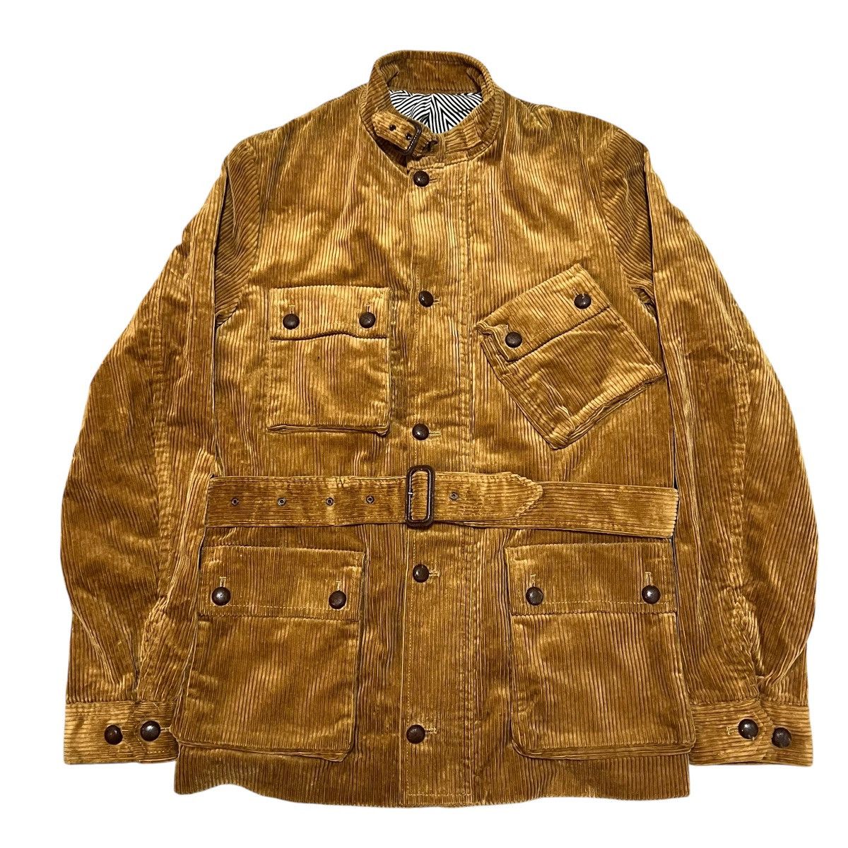 Number (N)ine NUMBER (N)INE STANDARD Corduroy Motorcycle Jacket Size US M / EU 48-50 / 2 - 1 Thumbnail