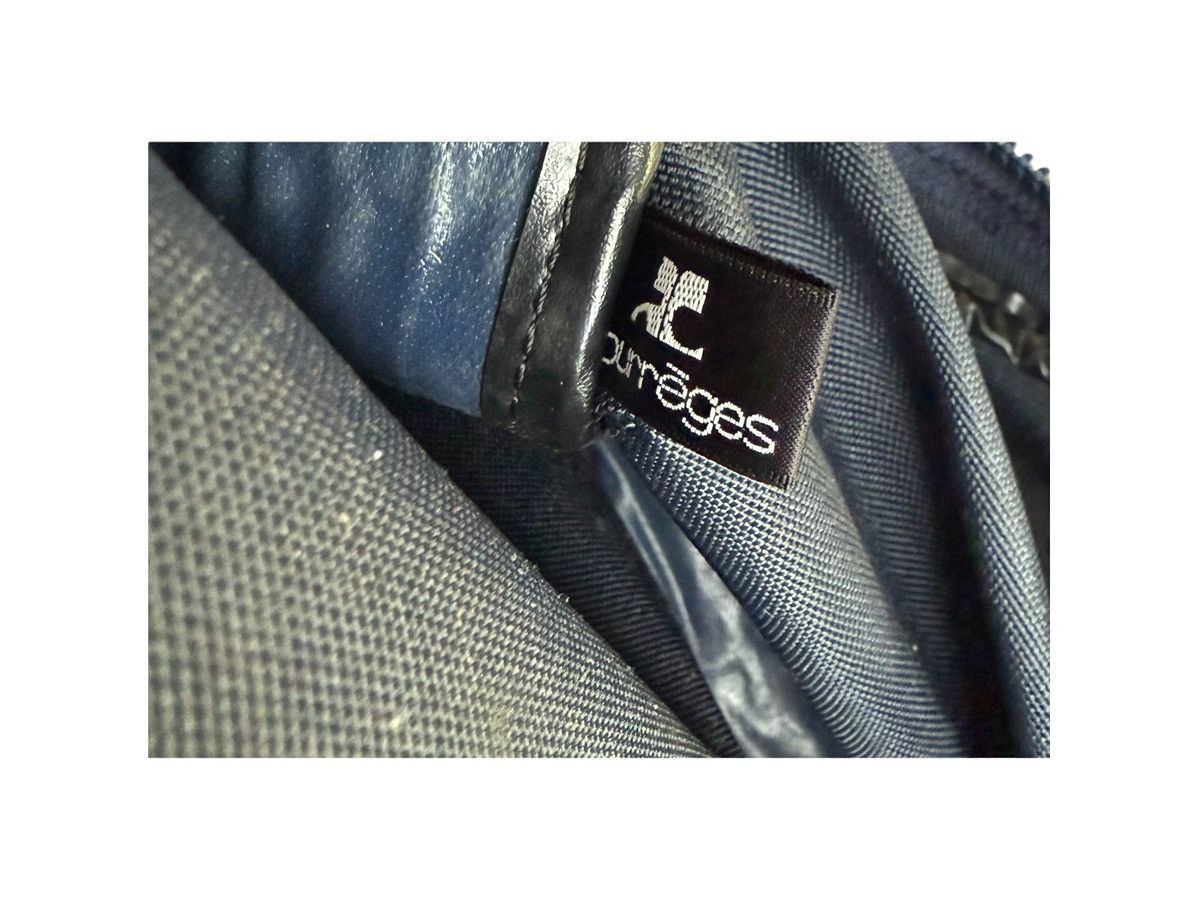 Courreges Vintage Courreges Logo Nylon Canvas Travel Bag & Pouch Bag Size ONE SIZE - 11 Thumbnail