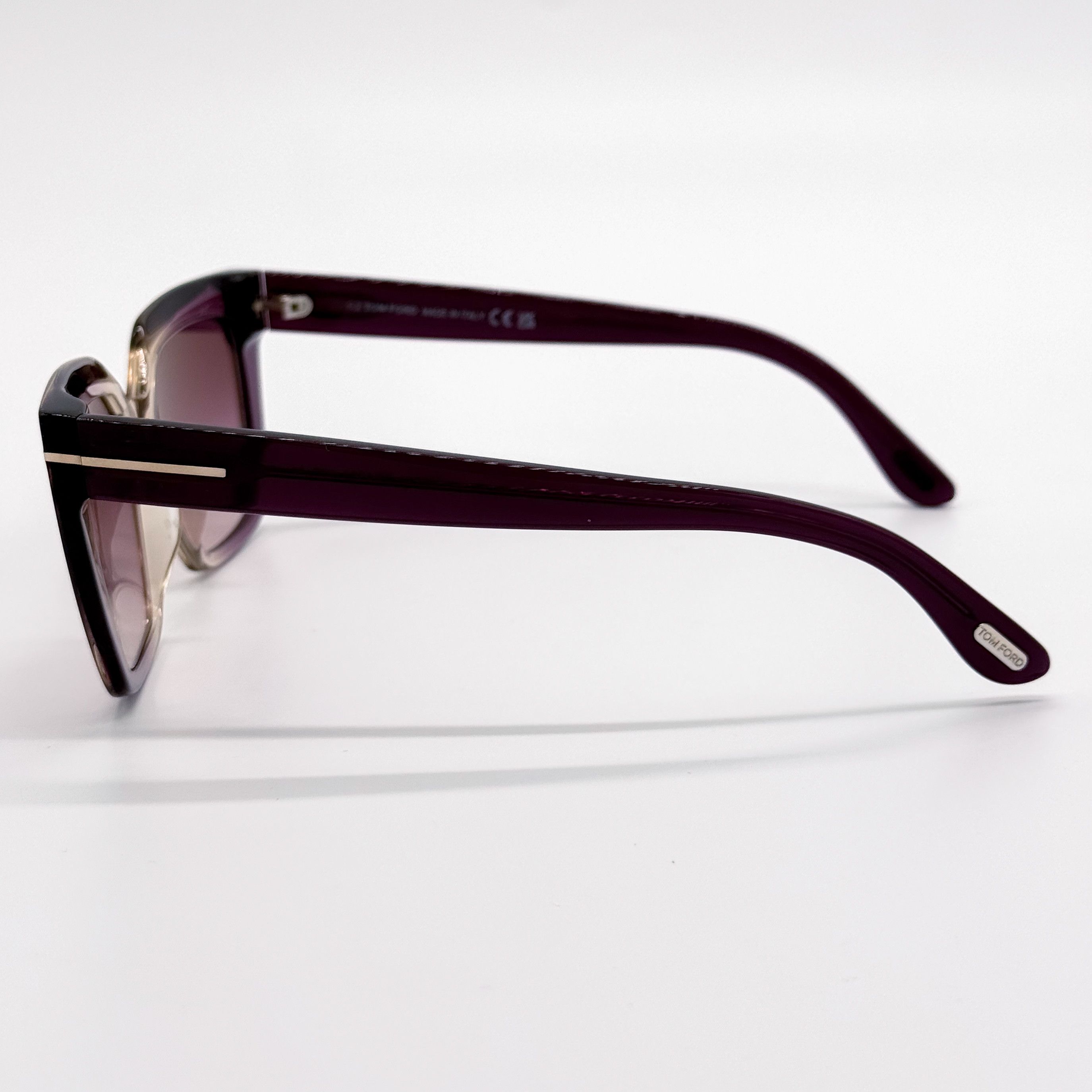 Tom Ford NEW TOM FORD TF1030 83Z BLACK/VIOLET FT1030/S 83Z SUNGLASSES Size ONE SIZE - 6 Thumbnail