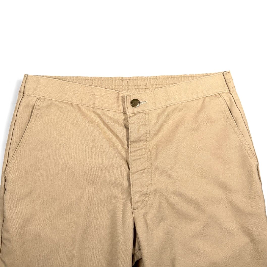 Lee VINTAGE Lee Pants Mens 32x32 Brown Relaxed Fit Workwear Talon USA Union Made 70s Size US 32 / EU 48 - 3 Thumbnail