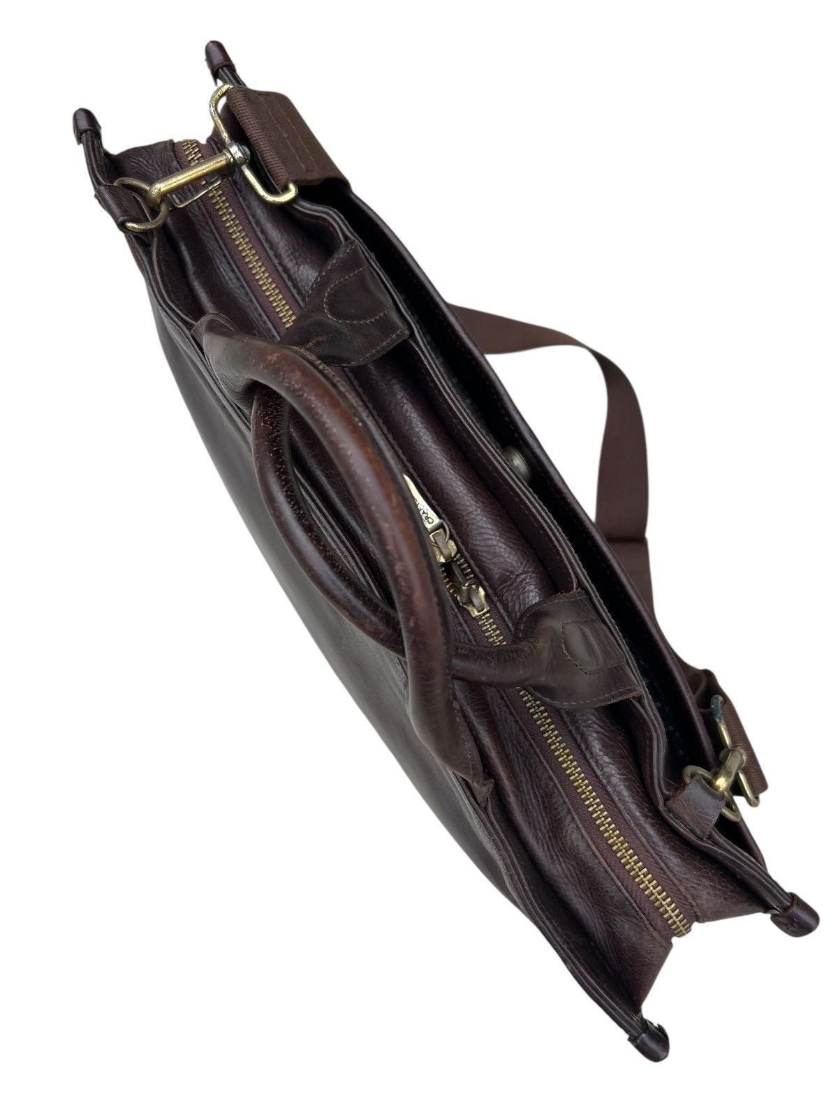 Leather Toyooka Handmade Craftsmanship Japan Patina Leather Bag Size ONE SIZE - 13 Thumbnail