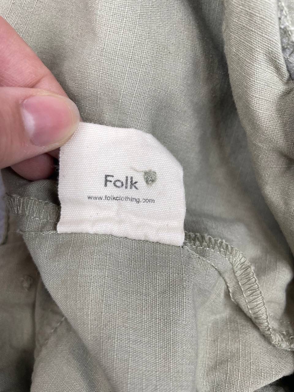 Folk Folk Men Regular Fit Shorts Green Size W36 Size US 36 / EU 52 - 5 Thumbnail