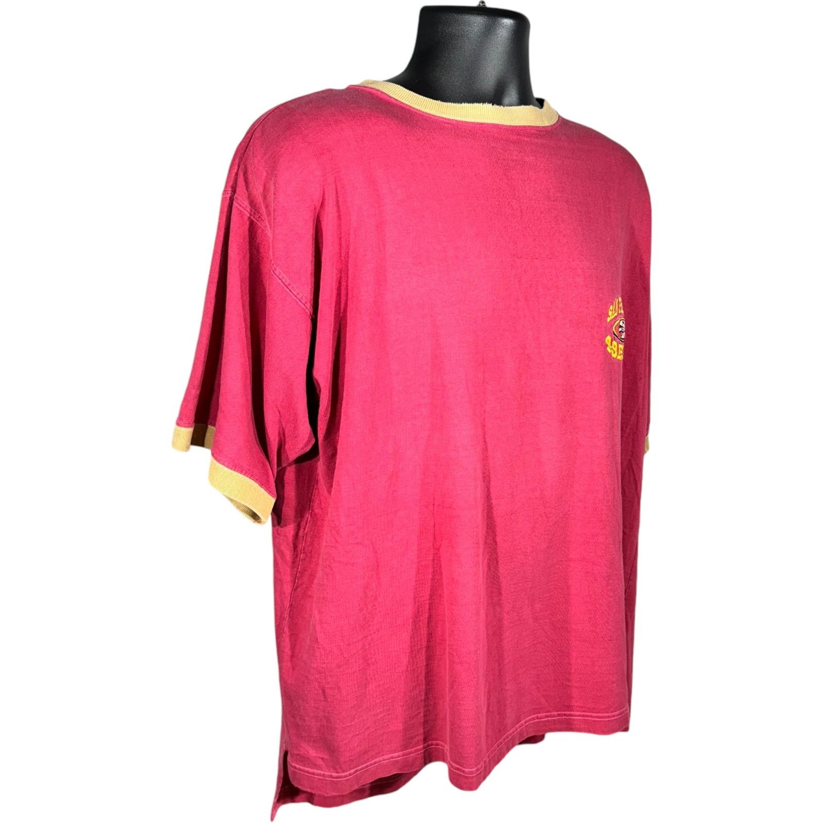 Vintage Vintage San Franciso 49ers NFL Ringer Tee 90's Size US L / EU 52-54 / 3 - 4 Thumbnail