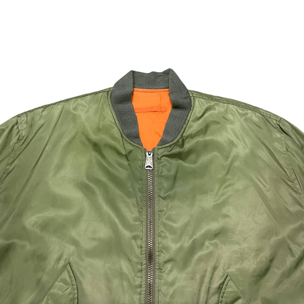 Japanese Brand Vintage Military Ma 1 Bomber Flight Jacket Size US L / EU 52-54 / 3 - 2 Thumbnail