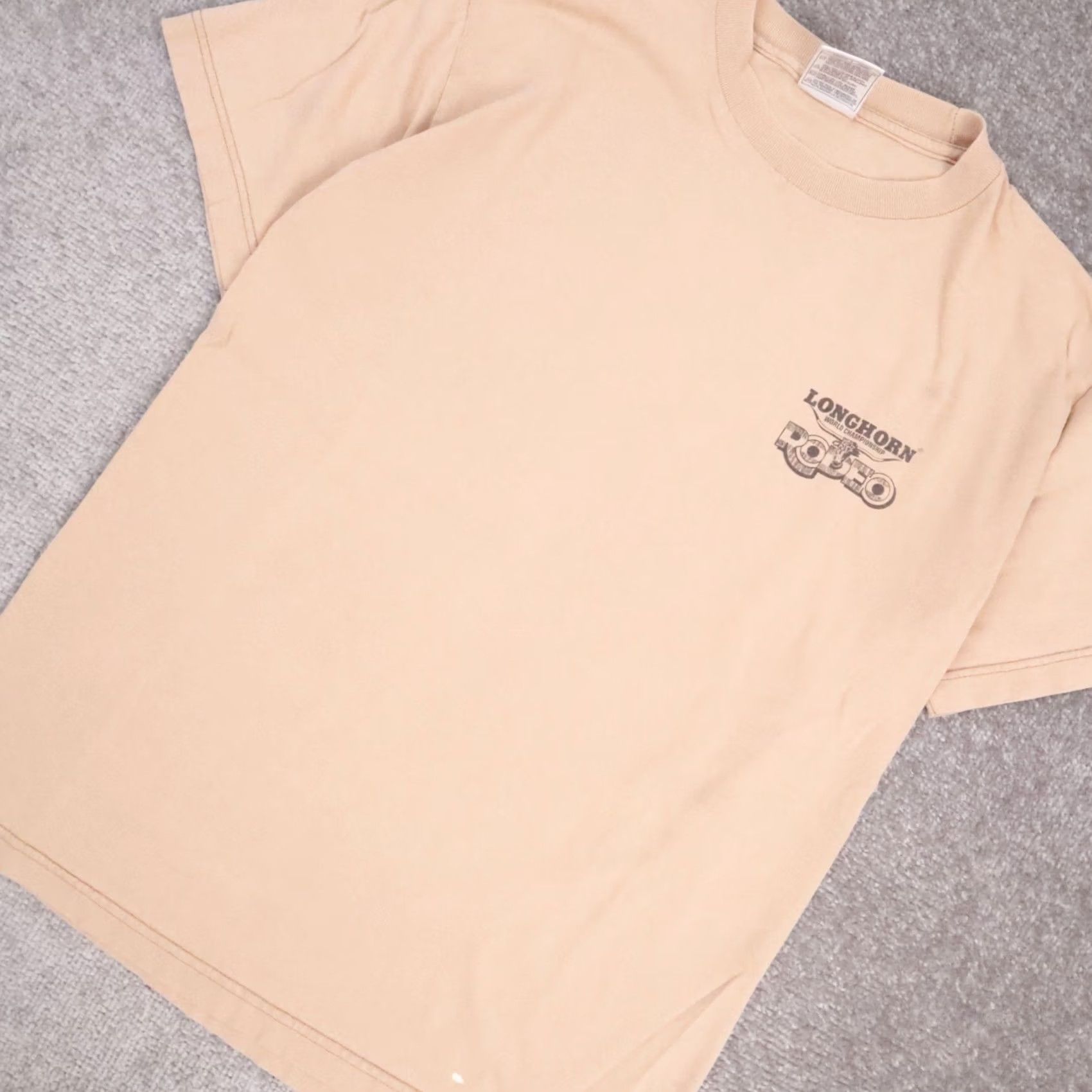 Vintage VINTAGE Texas Longhorn Rodeo Cowboys Funny Brown Short Sleeve T-Shirt Medium Y2K Size US M / EU 48-50 / 2 - 6 Thumbnail