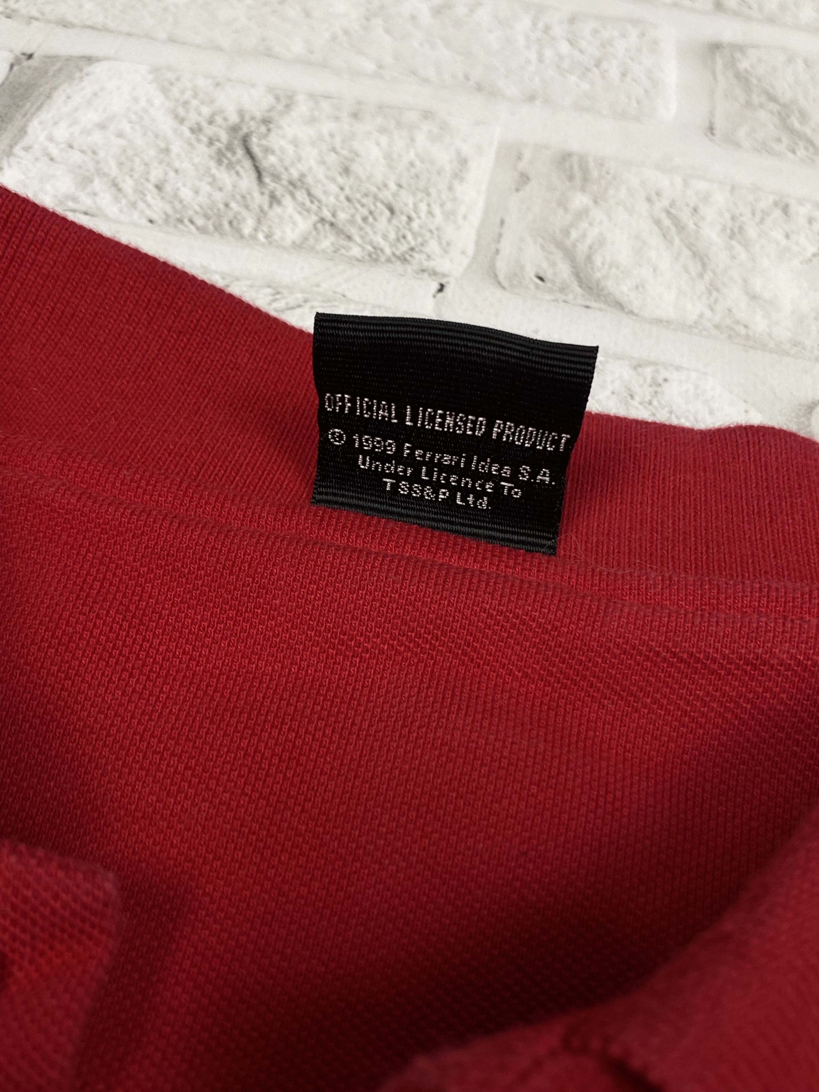 Ferrari VTG Ferrari Official Red Polo Embroidered Shirt Men's L 90’s Size US L / EU 52-54 / 3 - 8 Thumbnail