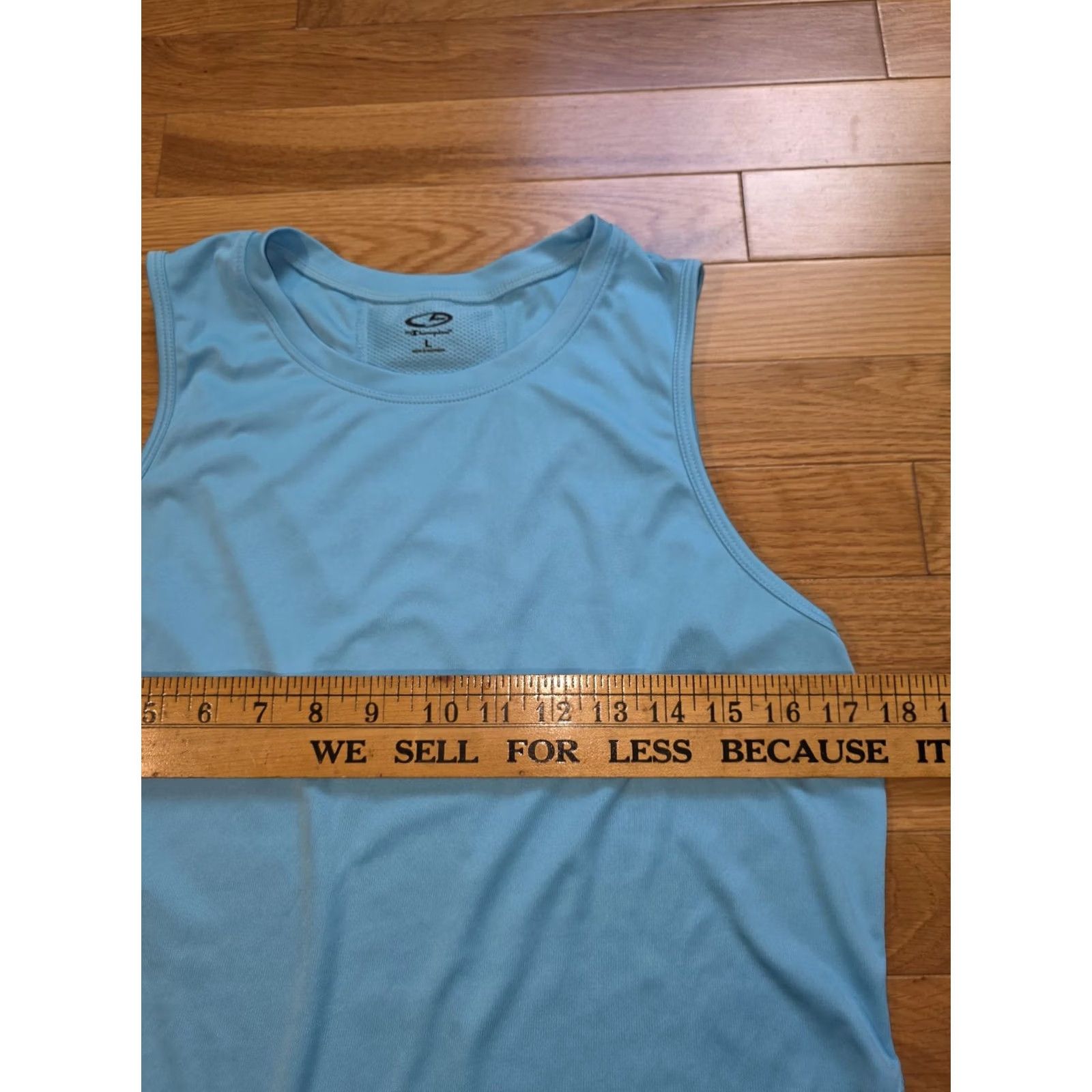 Champion Champion Tank Top Womens Large Blue Scoop Neck Sleeveless Workout Casual Ladies Size L / US 10 / IT 46 - 8 Thumbnail