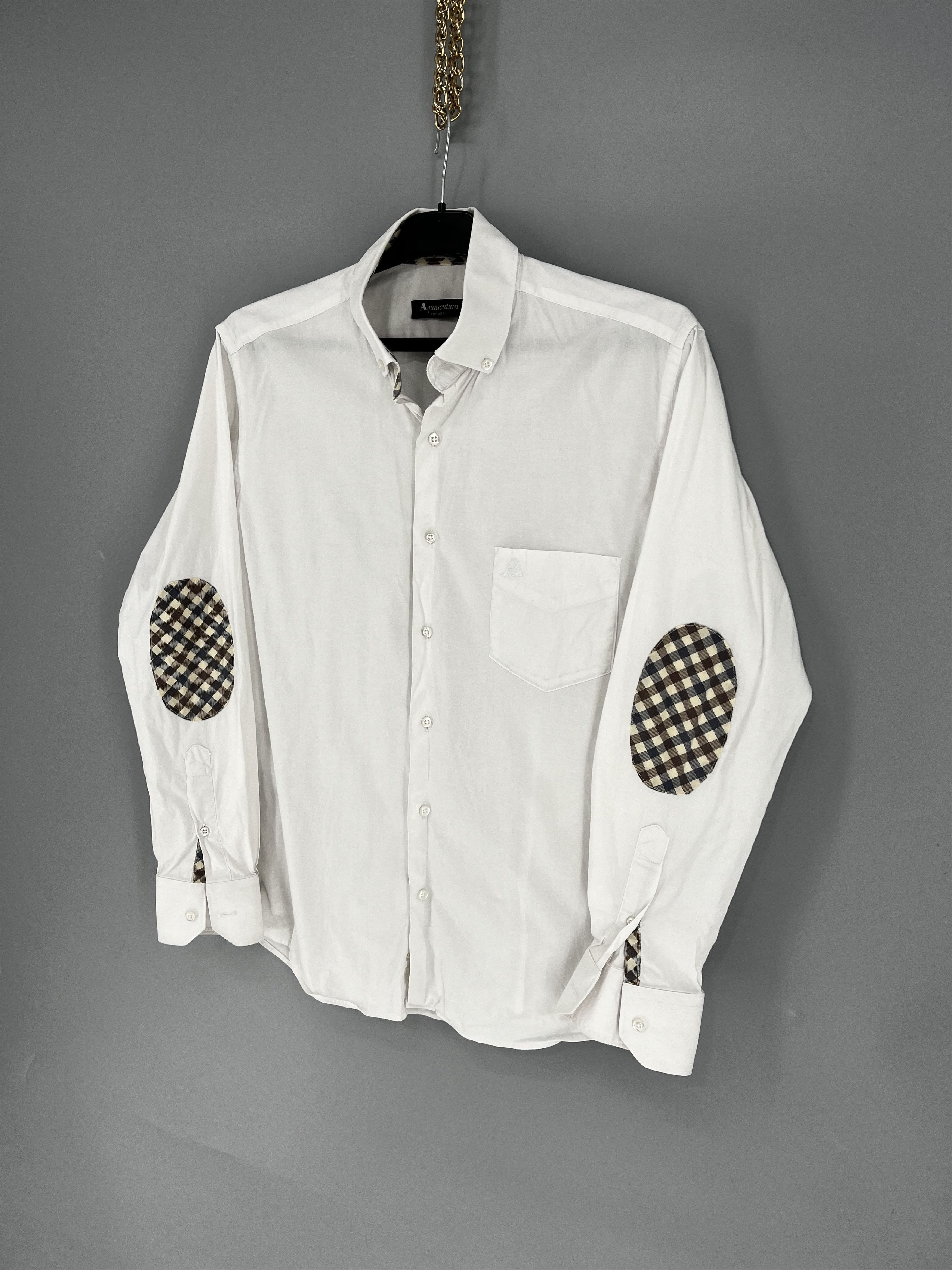 Aquascutum Mens Shirt Long Sleeve Aquascutum Vintage Size s Size US S / EU 44-46 / 1 - 3 Thumbnail