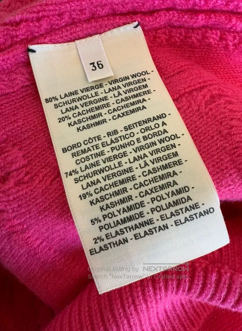 Hermes Hermes Fuchsia wool and cashmere sweater Size XS / US 0-2 / IT 36-38 - 5 Thumbnail