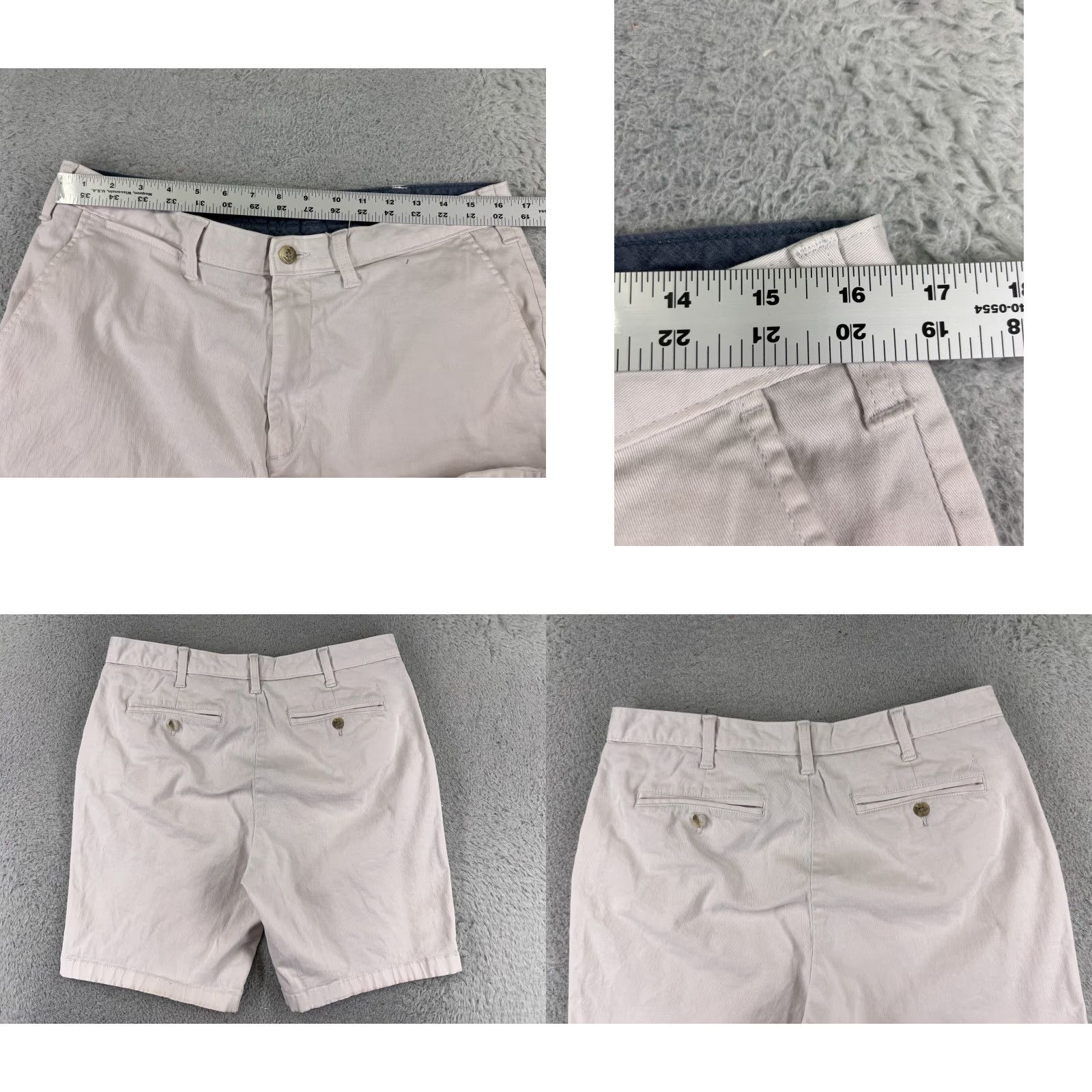 Nautica Nautica Shorts Men 36 Pink Cotton Blend Twill Chino Golf Outdoor Casual Modern Fit Men’s Pink Nautica Shorts Size US 36 / EU 52 - 9 Thumbnail