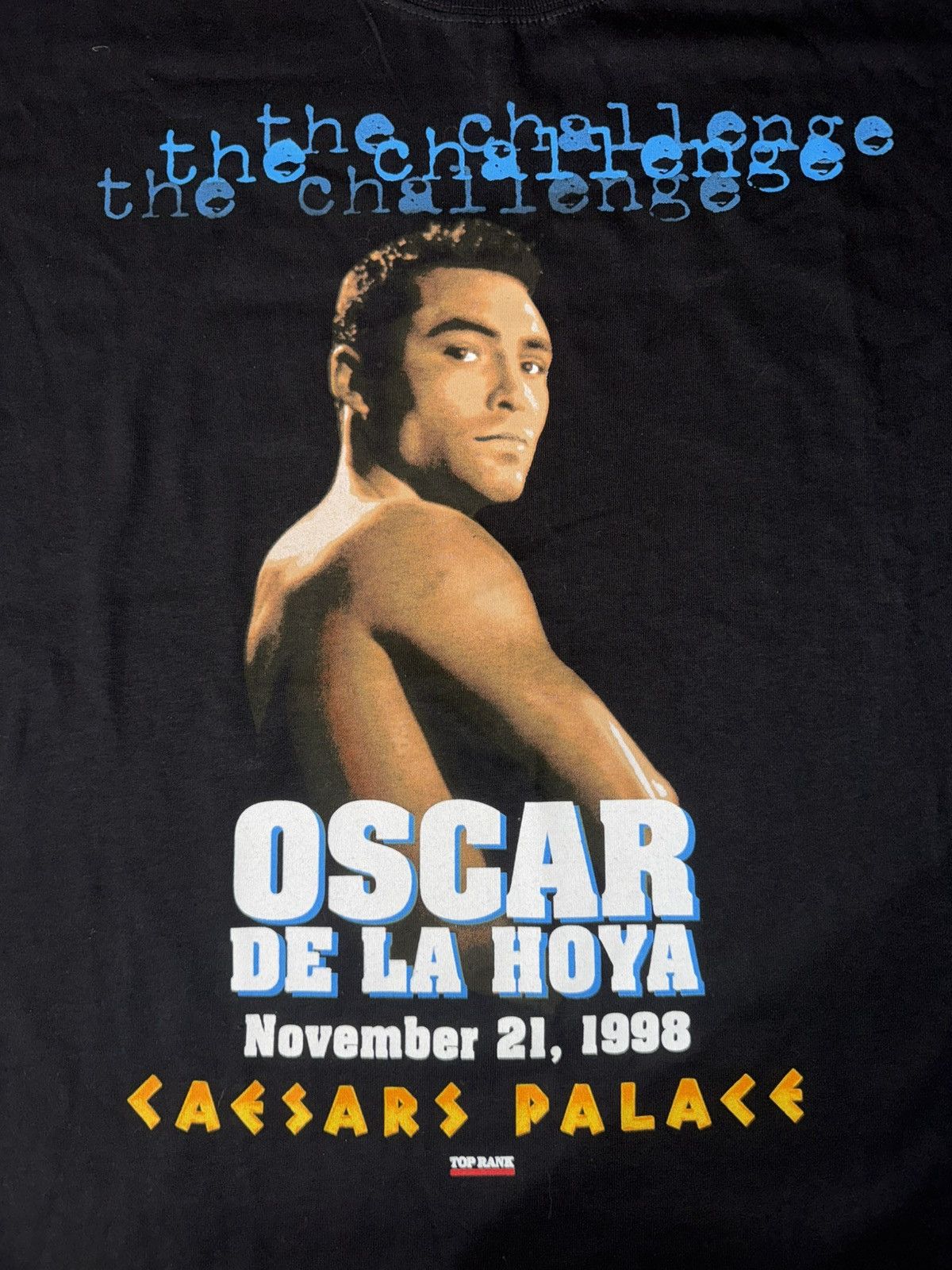 Other Oscar De La Hoya vintage promo shirt the challenger 1998 Size US L / EU 52-54 / 3 - 2 Thumbnail
