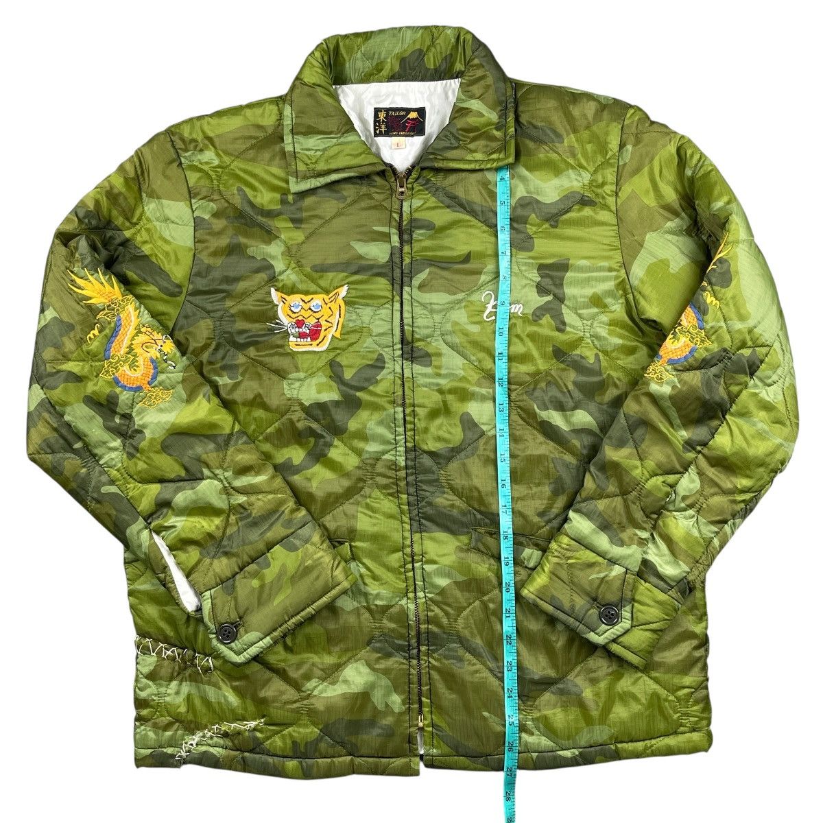 Toyo Enterprises TAILOR TOYO ENTERPRISE JACKET SOUVENIR SUKAJAN VIETNAM WAR Size US L / EU 52-54 / 3 - 23 Thumbnail