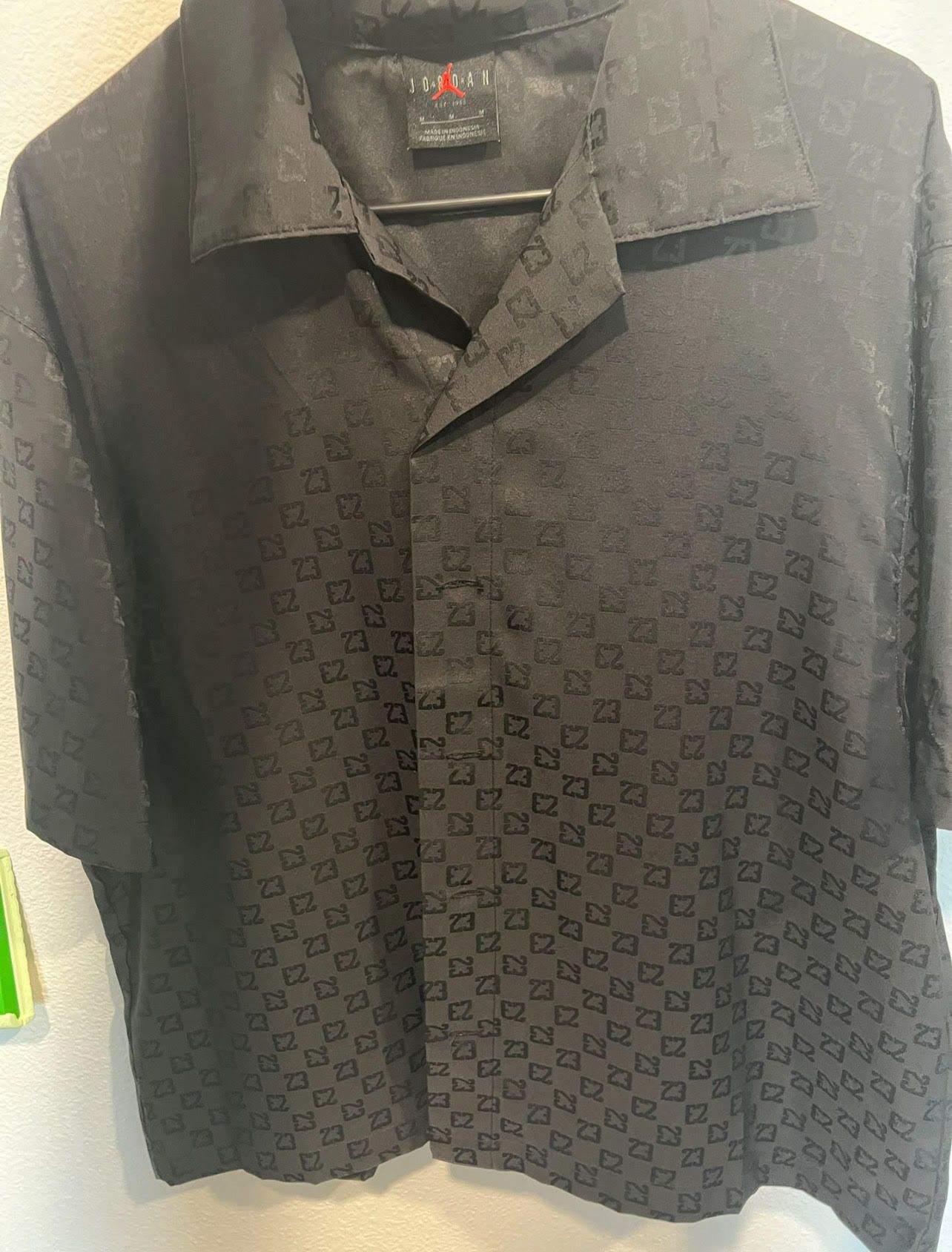 Jordan Brand × Nike Jordan Essentials Button Down Hawaiian Casual Shirt Size US L / EU 52-54 / 3 - 4 Thumbnail