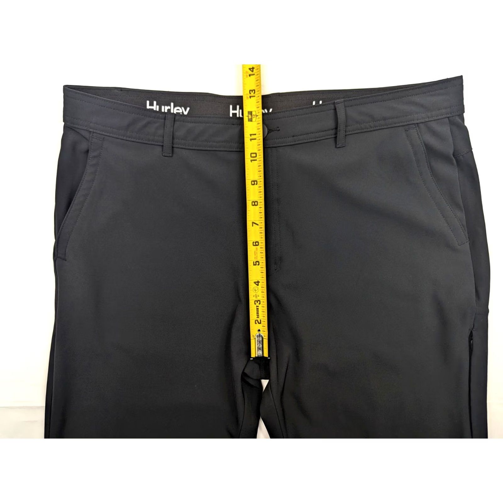 Hurley Hurley Performance Stretch Golf Pant Men 38 Black Straight Leg Pants-Regular Mens Regular Slim fits 38x32.5 Size US 38 / EU 54 - 4 Thumbnail