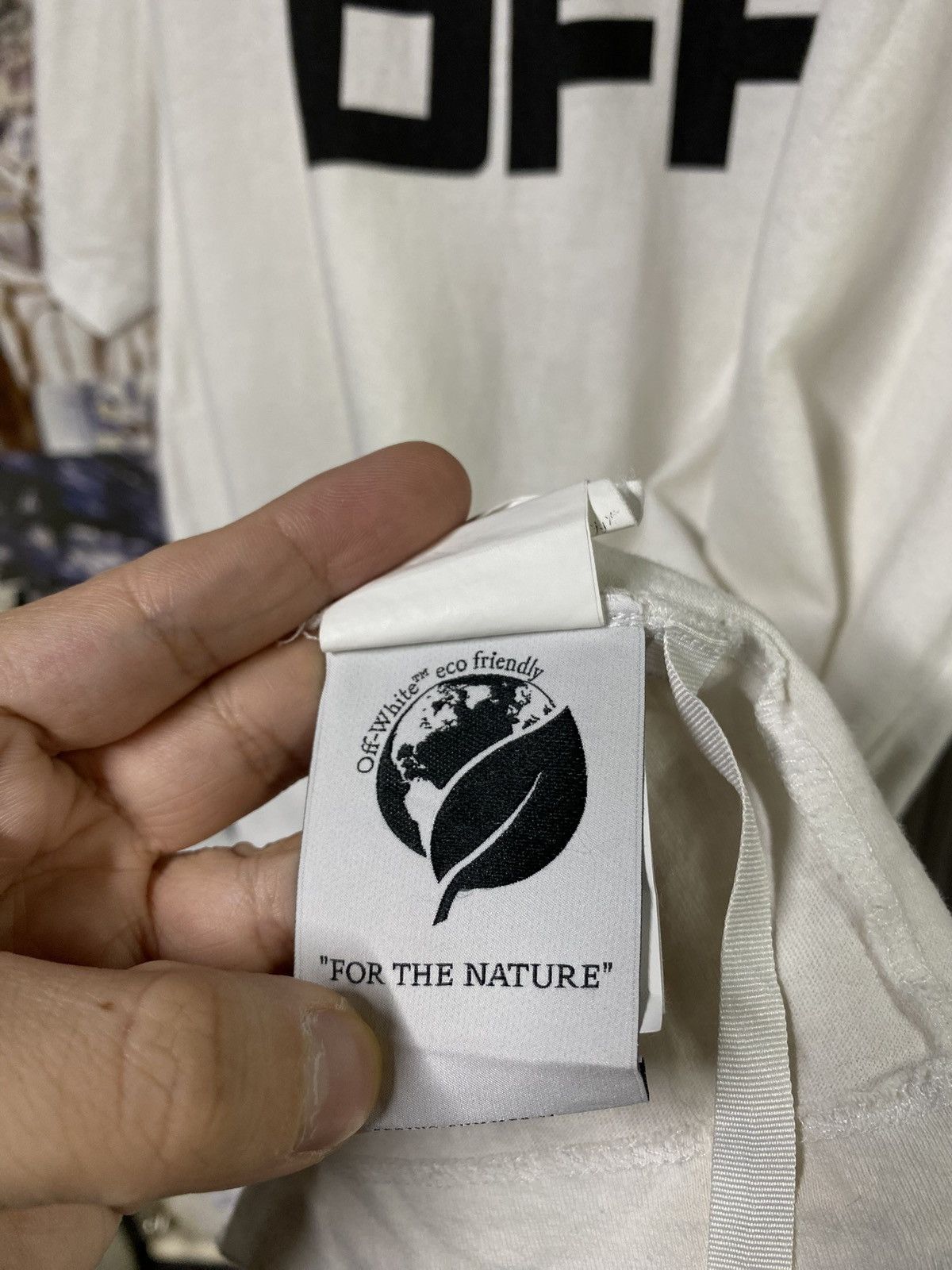 Off-White Off-White World Caterpillar White Mens Tee Shirt XLarge Size US XL / EU 56 / 4 - 8 Thumbnail