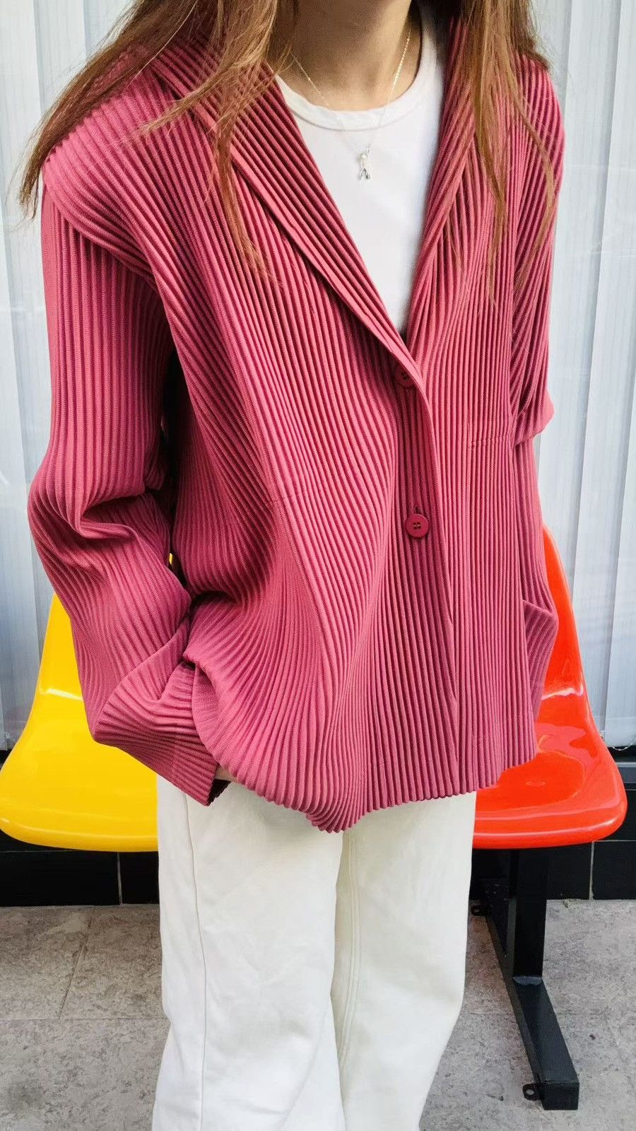 Homme Plisse Issey Miyake Issey Miyake Blazer Jacket/Coverall JD157-21-03 Size US L / EU 52-54 / 3 - 2 Thumbnail