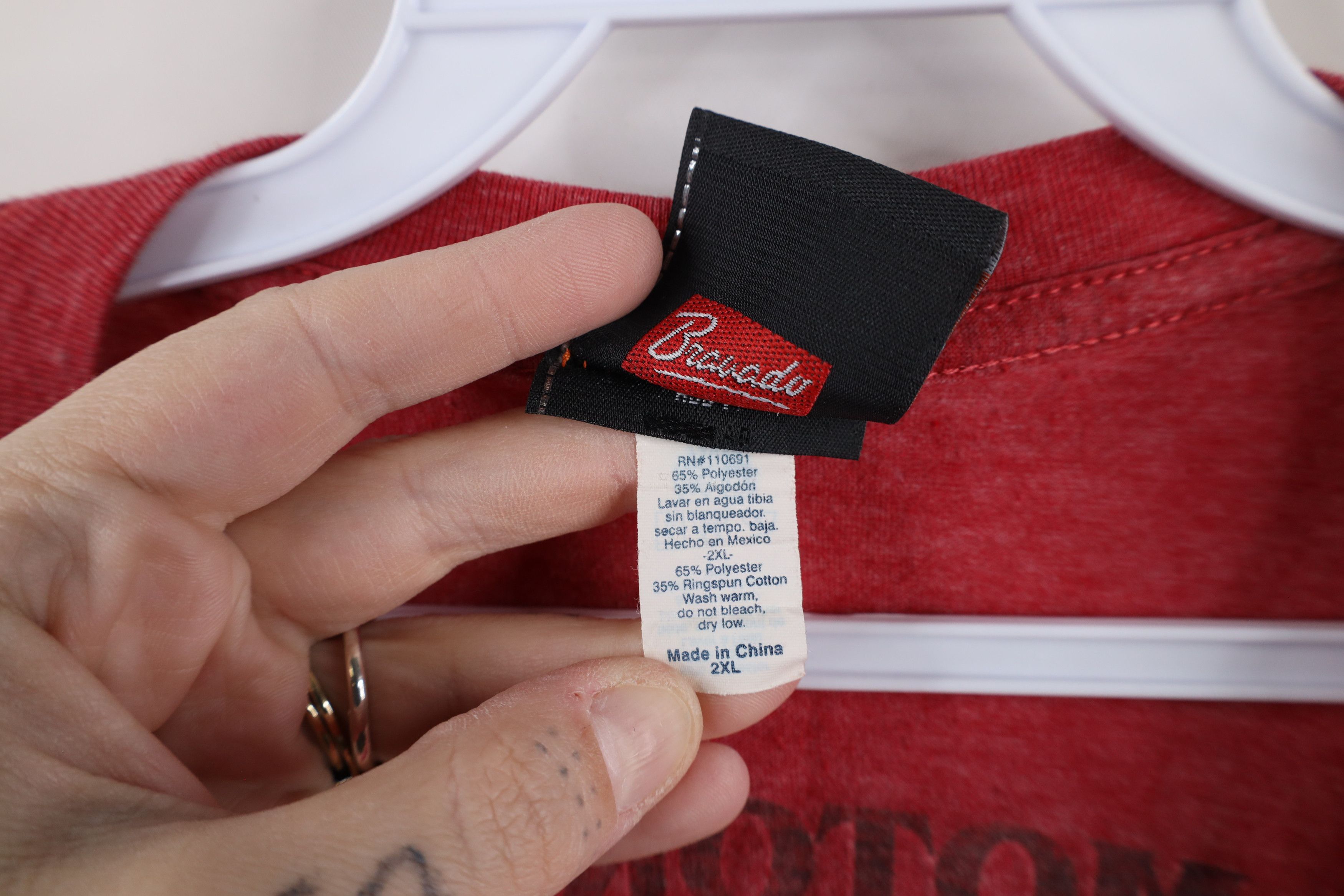 Harley Davidson × Vintage Vintage Y2K Harley Davidson Skull Skeleton Jersey T-Shirt Size US XXL / EU 58 / 5 - 7 Thumbnail