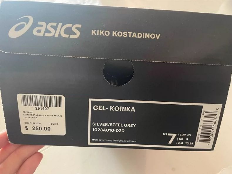Kiko Kostadinov KIKO KOSTADINOV Asics gel-korika sports shoes 2505-Nextarr Size US 7 / EU 40 - 7 Thumbnail