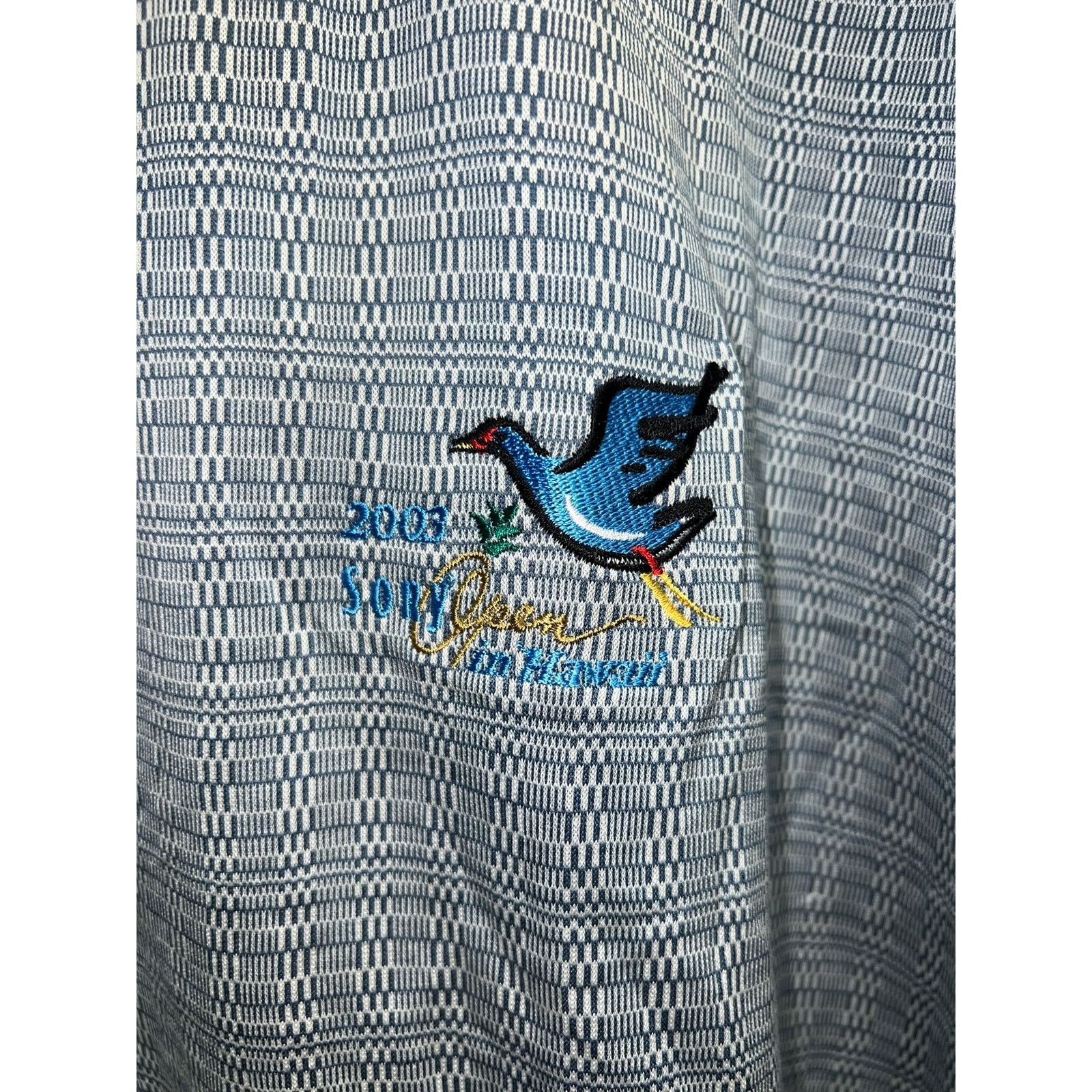 Vintage Vintage Sony Open Polo Shirt Monterey Club Hawaii Bird NWT Size US XXL / EU 58 / 5 - 3 Thumbnail