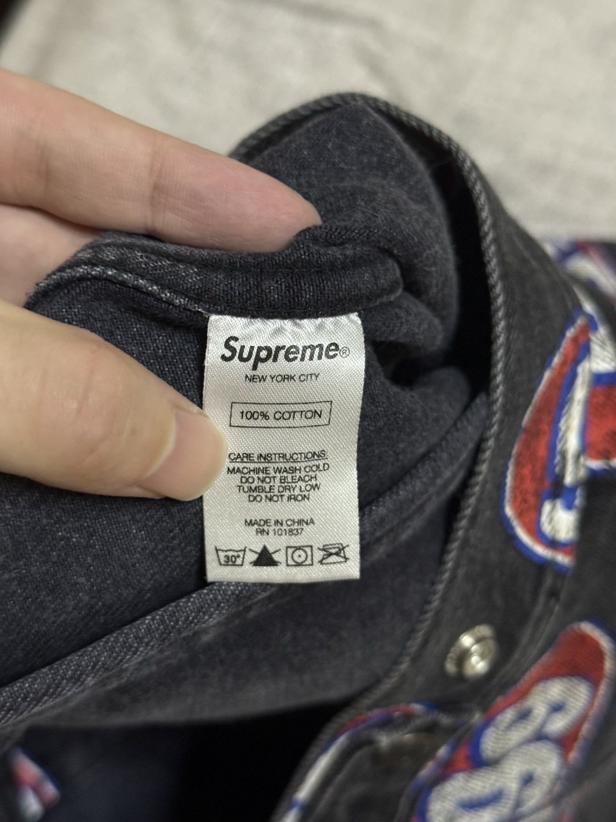 Supreme Supreme denim 666 Jacket Size US S / EU 44-46 / 1 - 5 Thumbnail