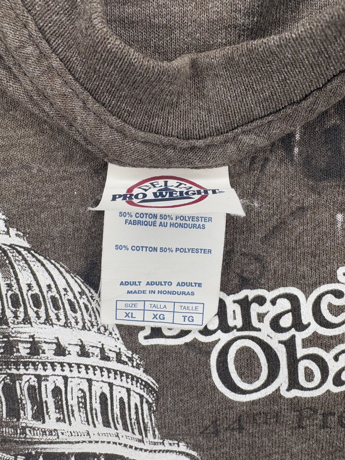 Delta Barack Obama 57th Inauguration T-Shirt (2013) Size XL Size US XL / EU 56 / 4 - 4 Thumbnail