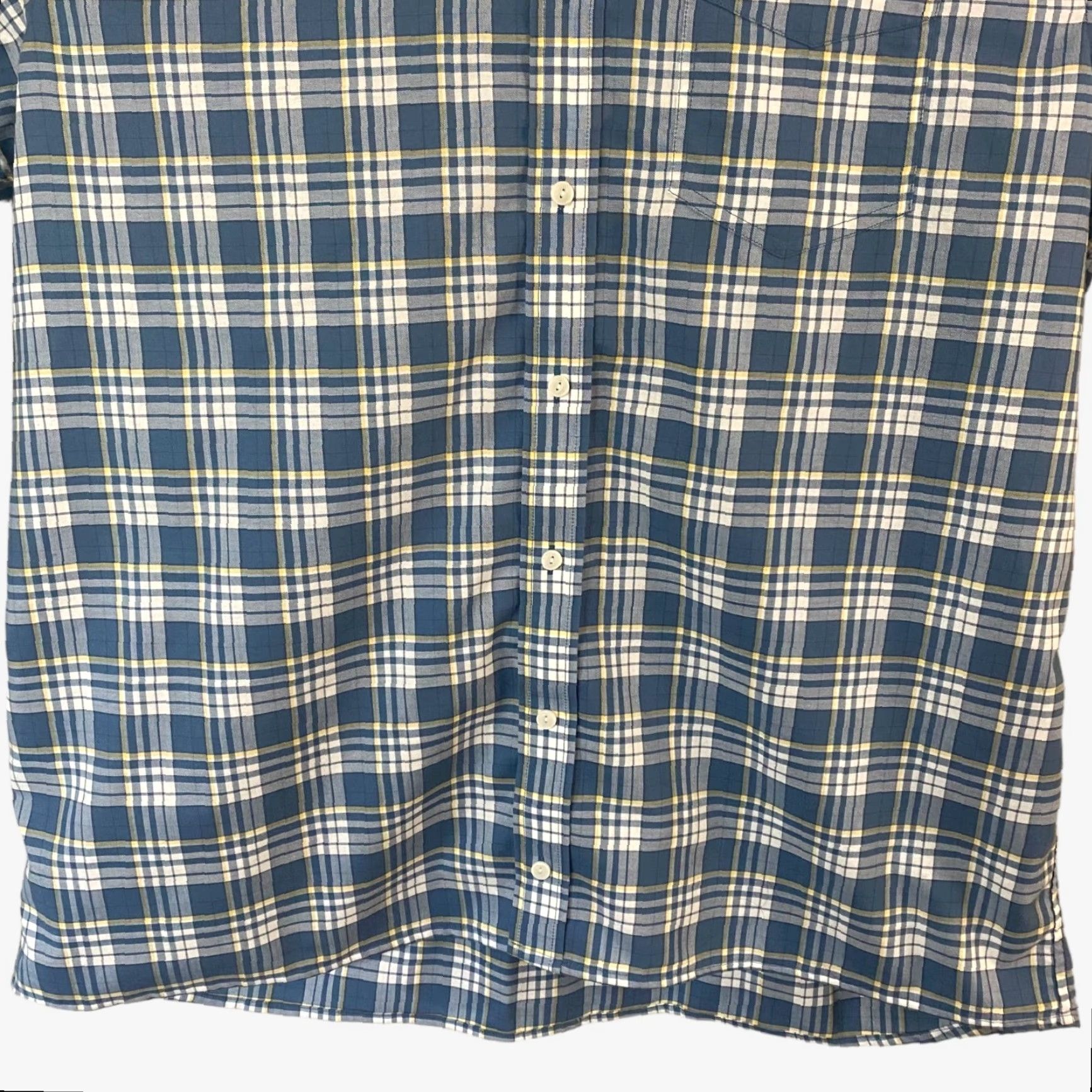 Vintage L.L. Bean Shirt XLT Tall Long Sleeve Traditional Blue Plaid Button Down Mens Size US XL / EU 56 / 4 - 6 Thumbnail