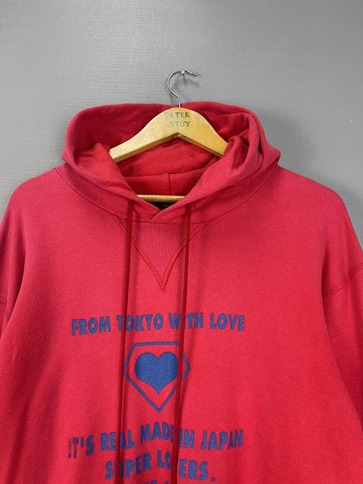 Super Lovers Vintage Super Lovers Hoodies Size US L / EU 52-54 / 3 - 4 Thumbnail