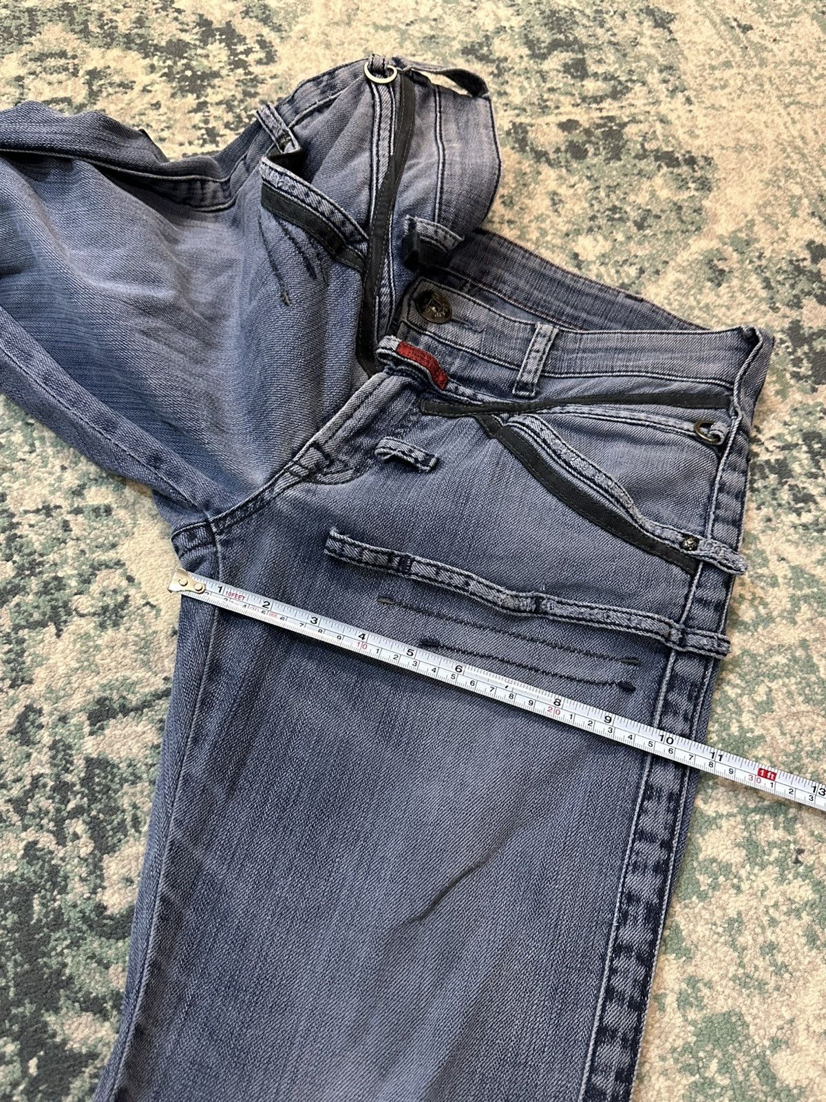 Marithe + Francois Girbaud Marithe Francois Girbaud Utility Denim Pant Size US 31 - 13 Thumbnail