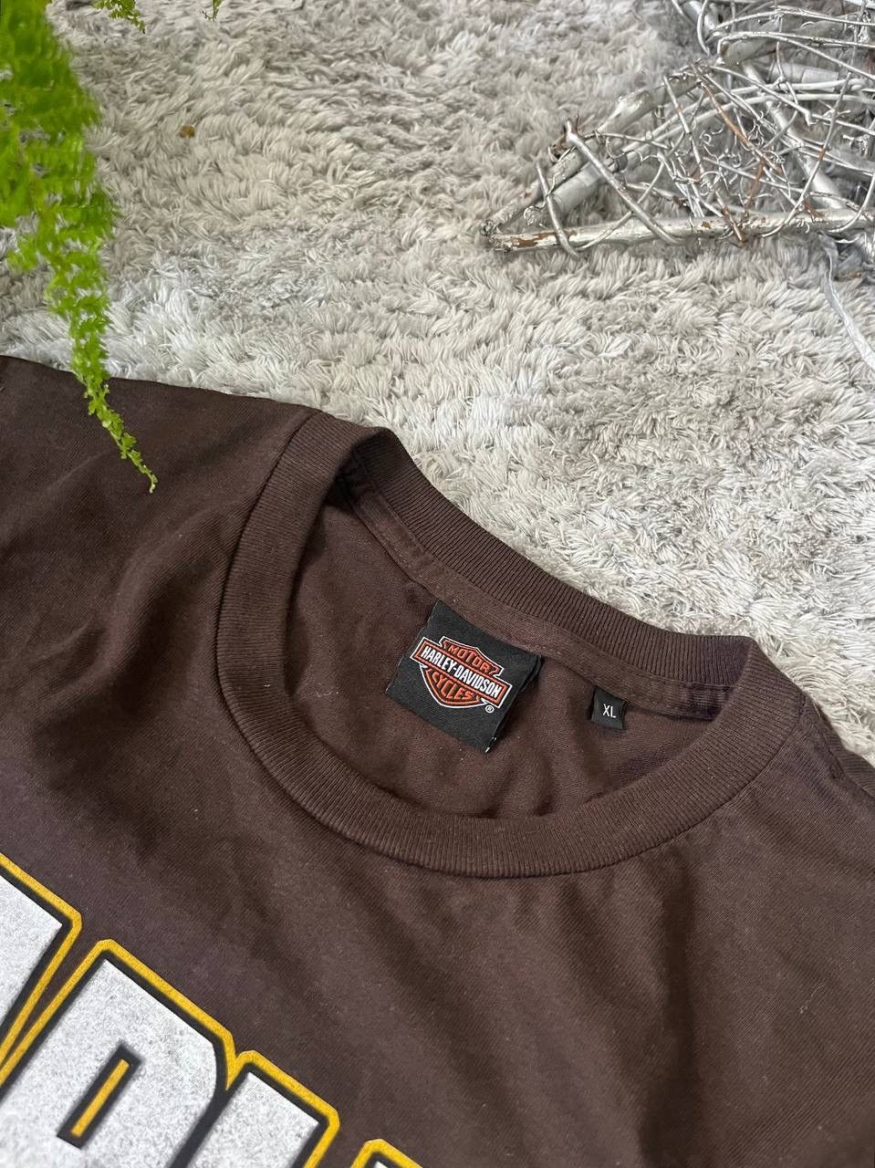 Harley Davidson × Vintage Harley-Davidson T-Shirrt Streetwear Vintage Big Logo Rare Size US XL / EU 56 / 4 - 6 Thumbnail