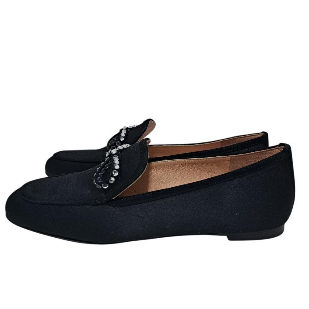 J.Crew J. Crew Marie Bow Elegant Slip On Loafers Rhinestone Detail Size US 6.5 / IT 36.5 - 4 Thumbnail