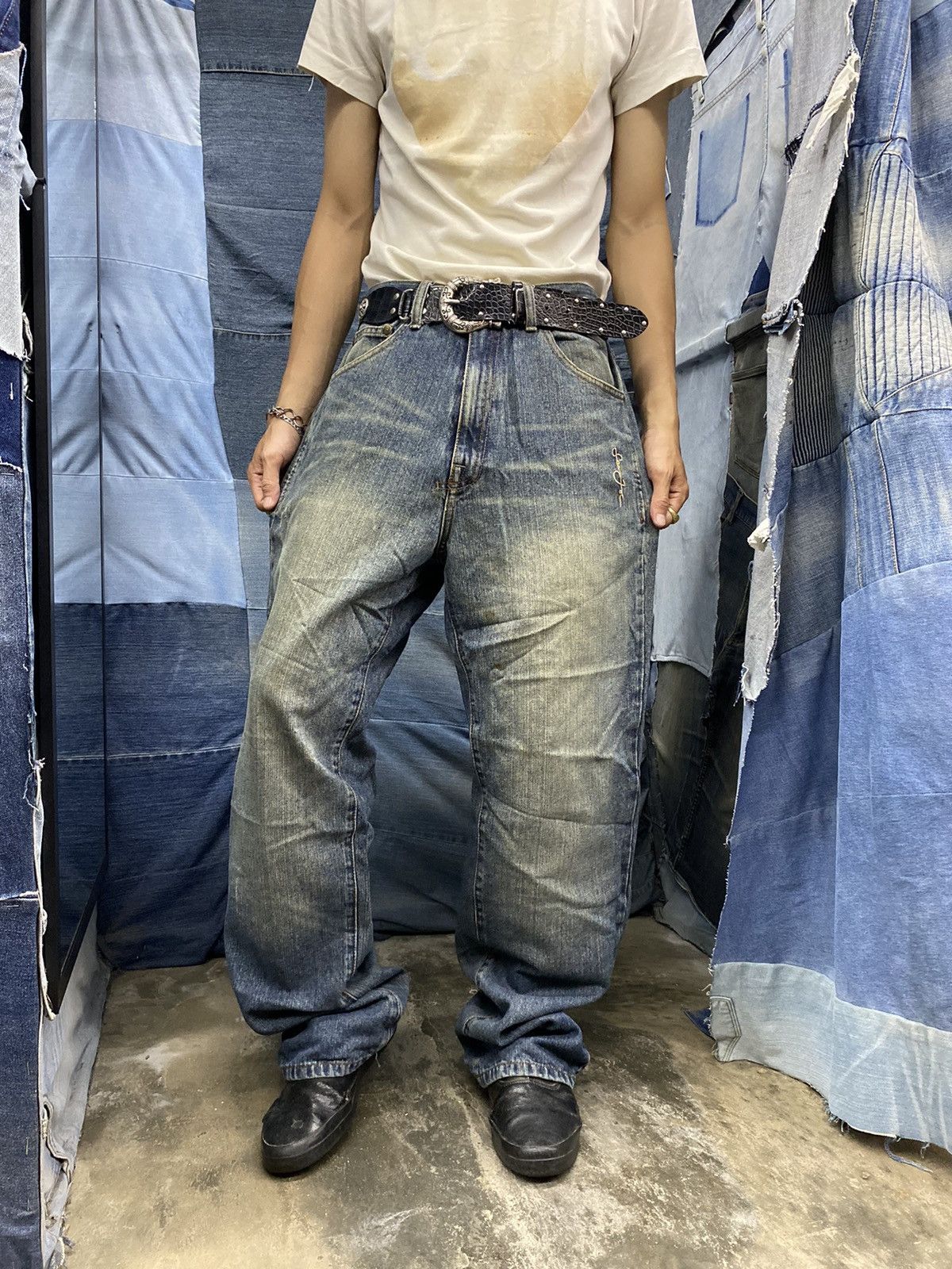 Beauty Beast × If Six Was Nine × Sean John y2k sean john jeans pant embroidery Size US 32 / EU 48 - 13 Thumbnail
