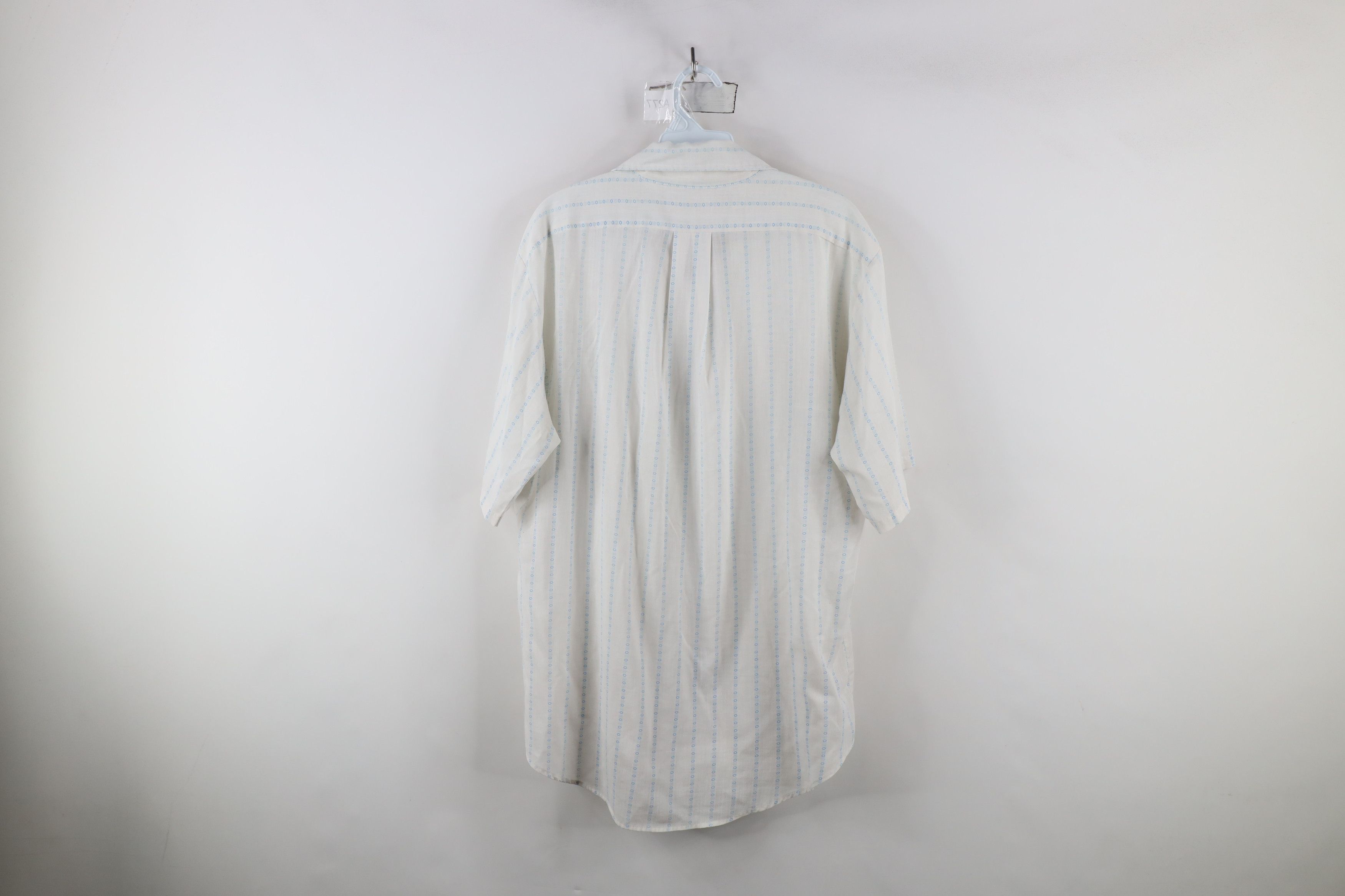 Vintage Vintage 60s Streetwear Geometric Short Sleeve Collared Shirt Size US M / EU 48-50 / 2 - 11 Thumbnail