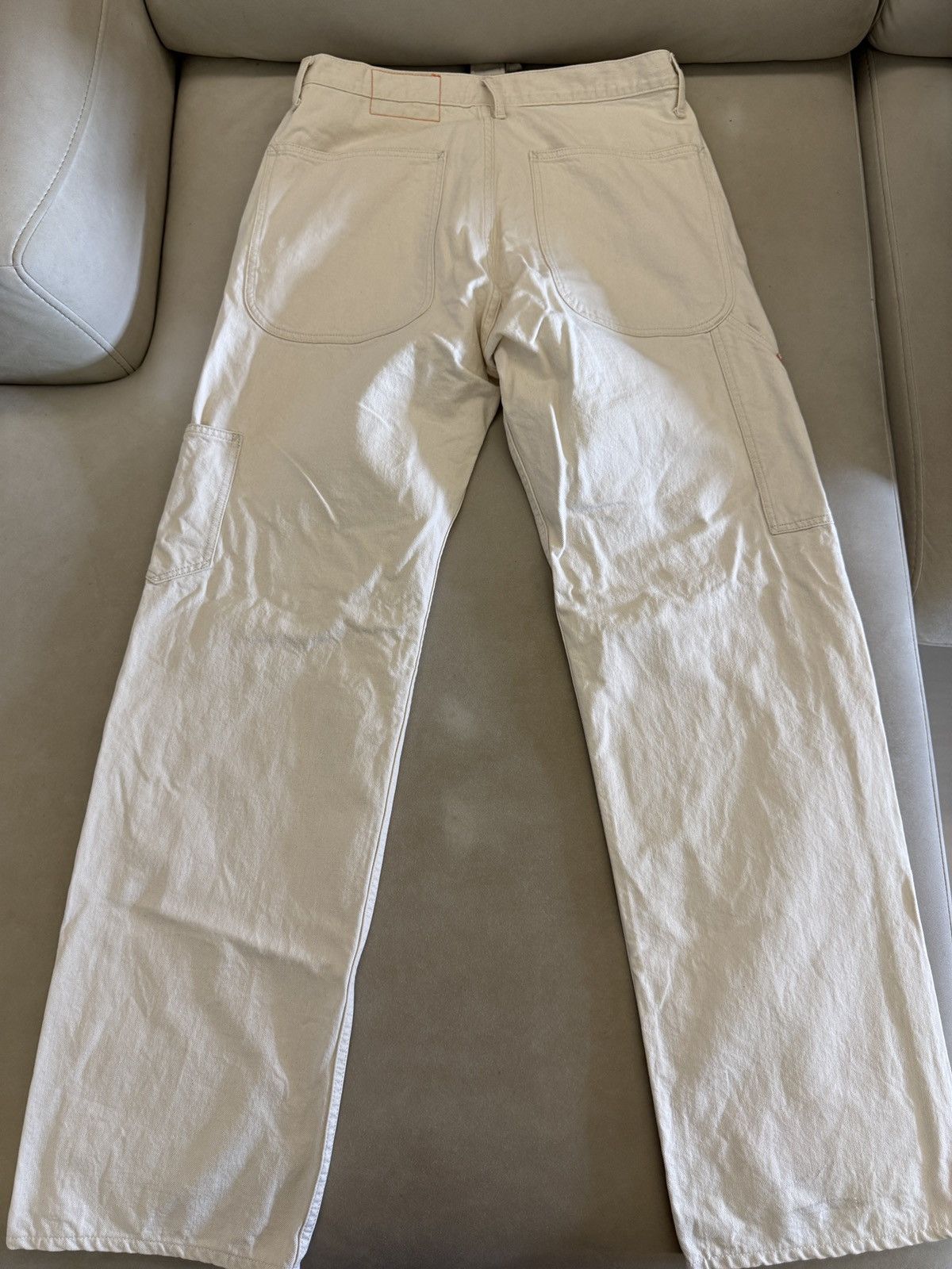 Calvin Klein × Heron Preston Calvin Klein x Heron Preston White Carpenter Pant Size US 32 / EU 48 - 5 Thumbnail