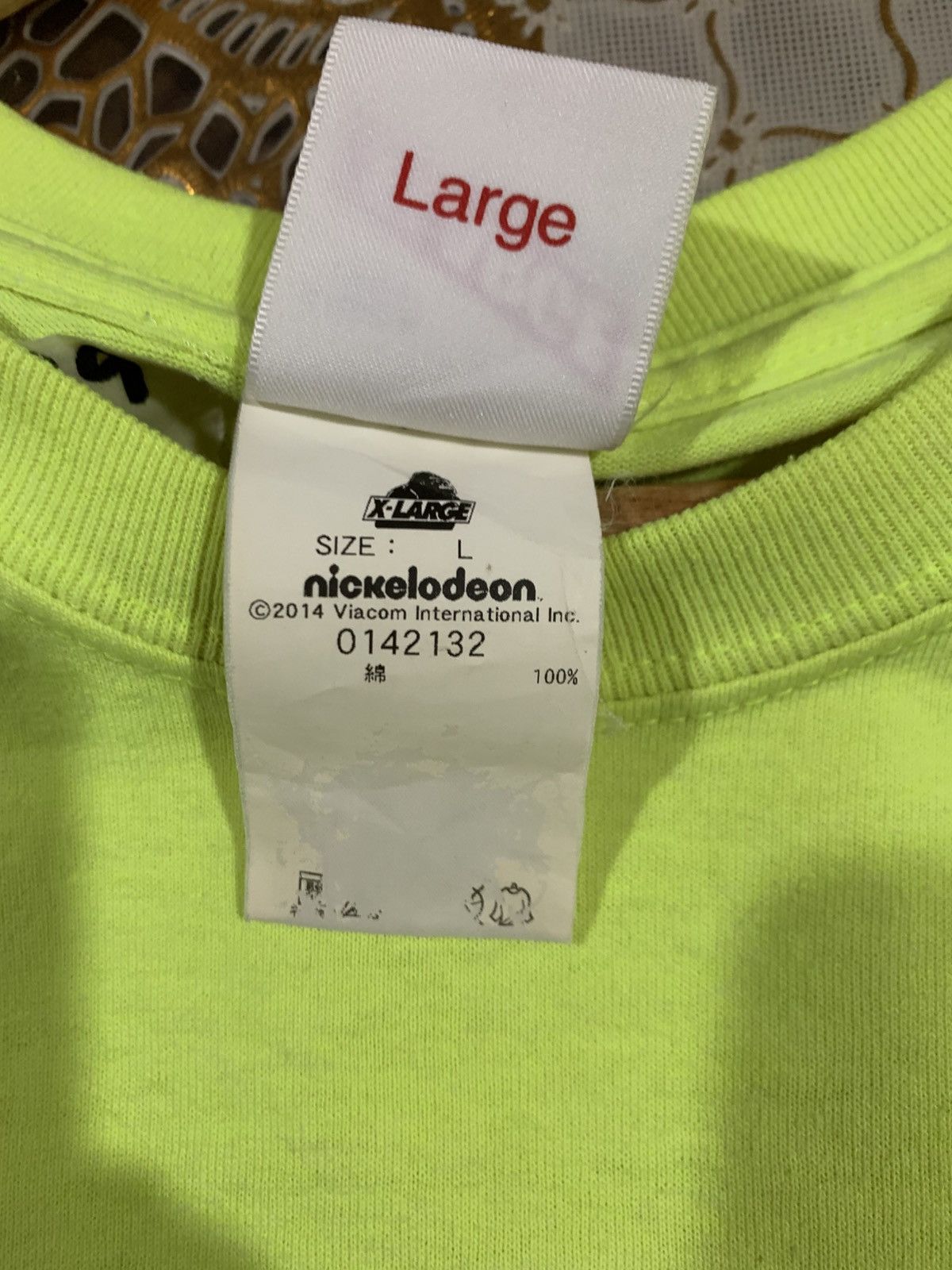 Xlarge X-Large ❌ Spongebob tee shirt Size US L / EU 52-54 / 3 - 4 Thumbnail