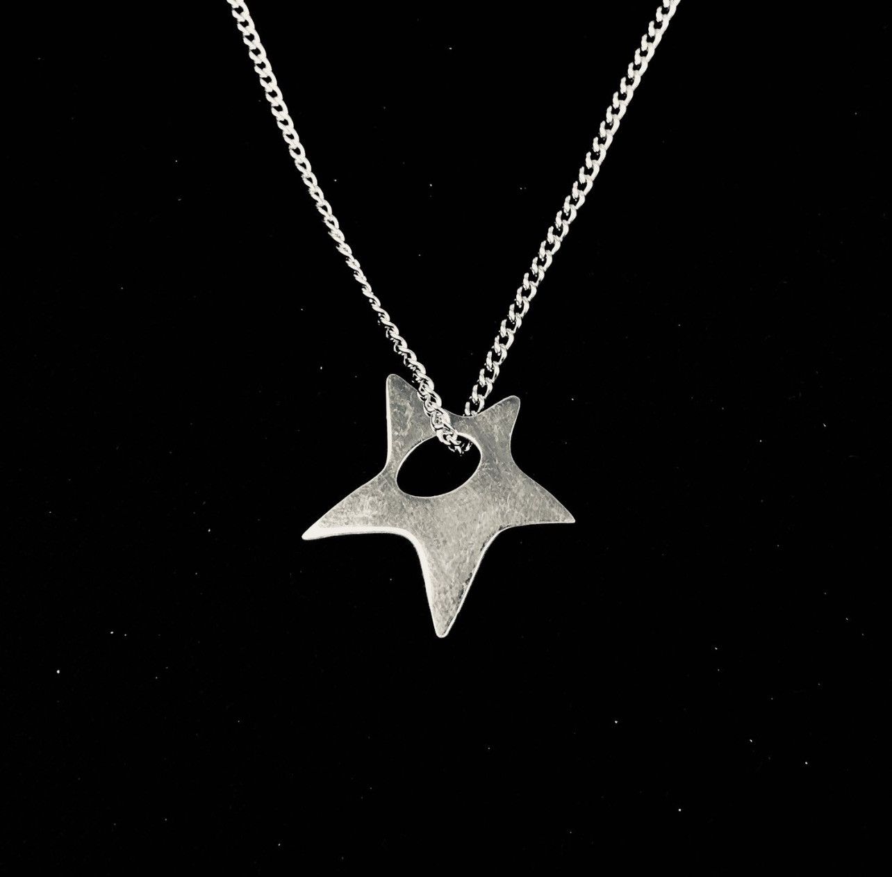 Jewelry Chain Star Necklace Y2K Pop Punk Grunge Size ONE SIZE - 1 Thumbnail