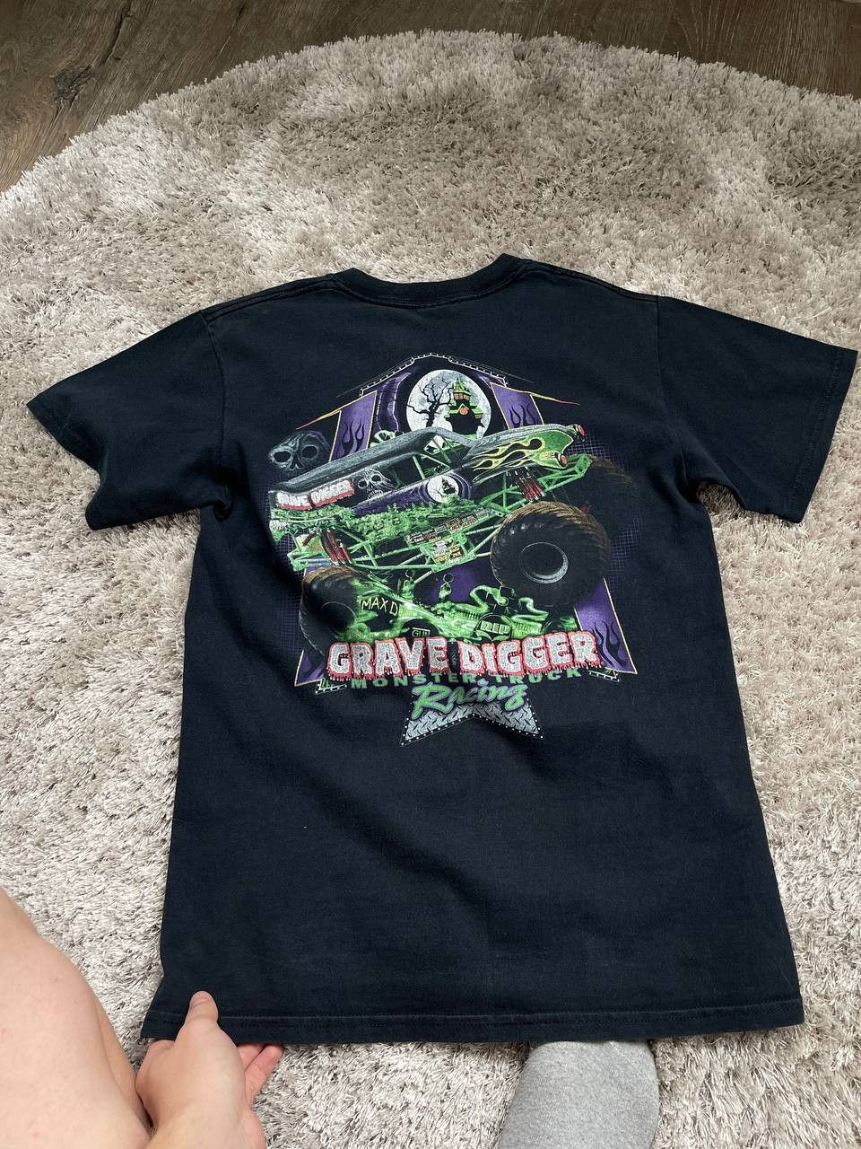Streetwear × Vintage Vintage Grave Digger Monster Jam Graphic Tee Size US S / EU 44-46 / 1 - 8 Thumbnail