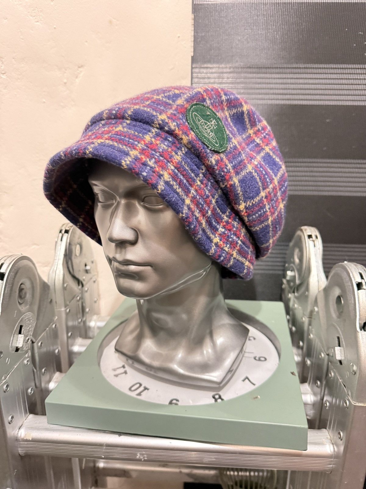 Vivienne Westwood Viviene Westwood Vintage Plaid Newboys Ladies Hat Size ONE SIZE - 3 Thumbnail