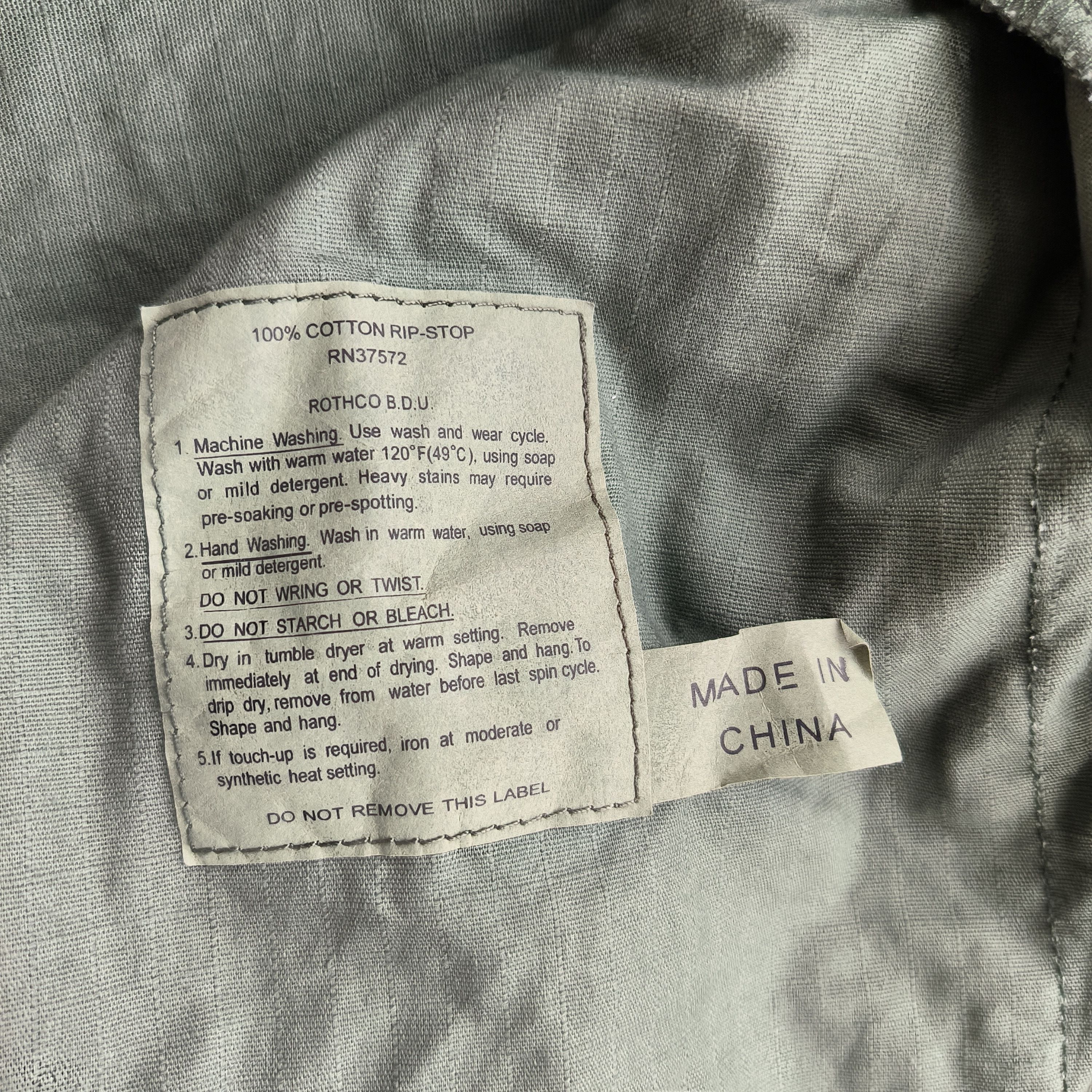 Rothco ROTCHO BDU SHIRT Size US XL / EU 56 / 4 - 3 Thumbnail
