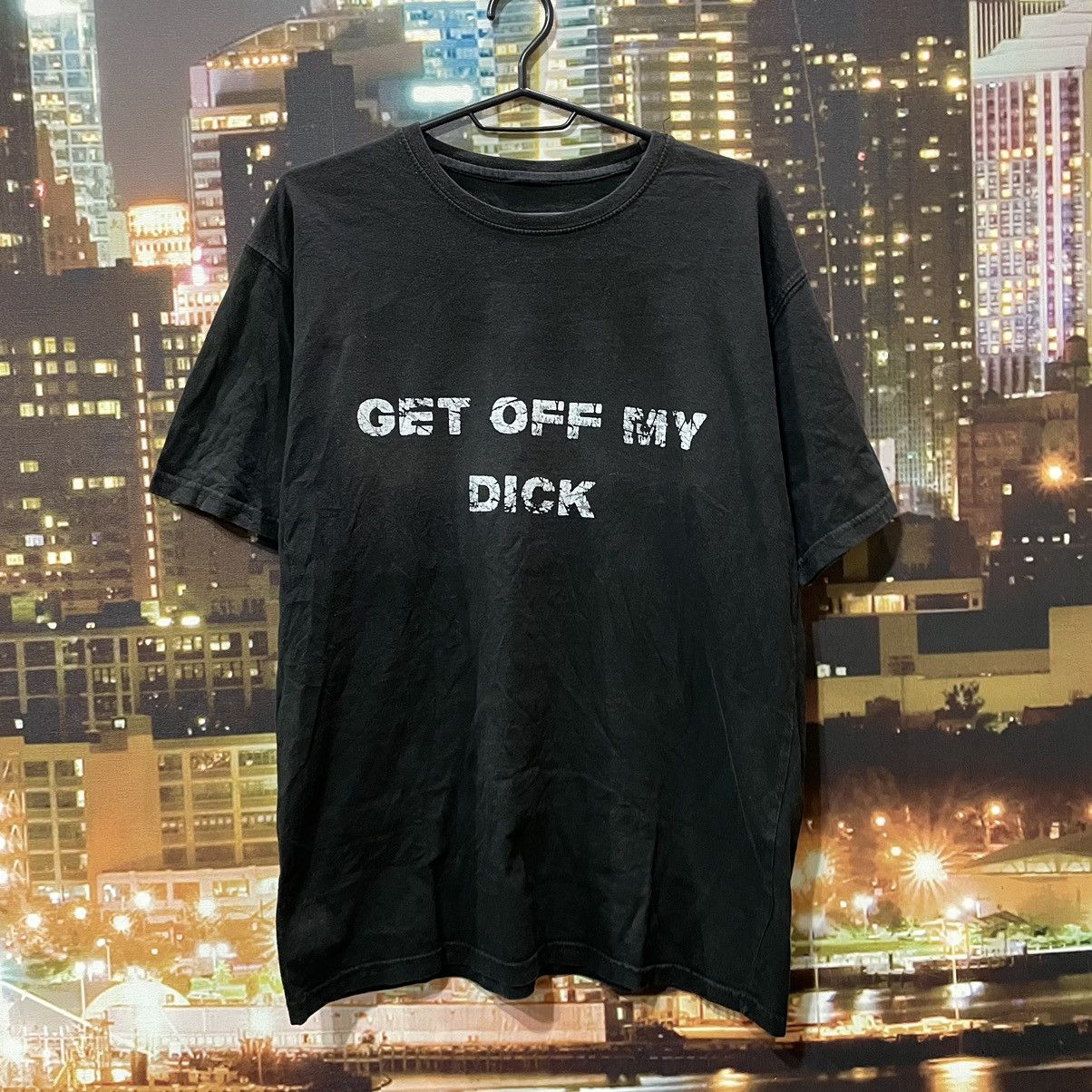 Japanese Brand OPIUM HUMOR GET OFF MY DICK PENIS SEX PORNSTAR KANYE WEST Size US M / EU 48-50 / 2 - 1 Thumbnail